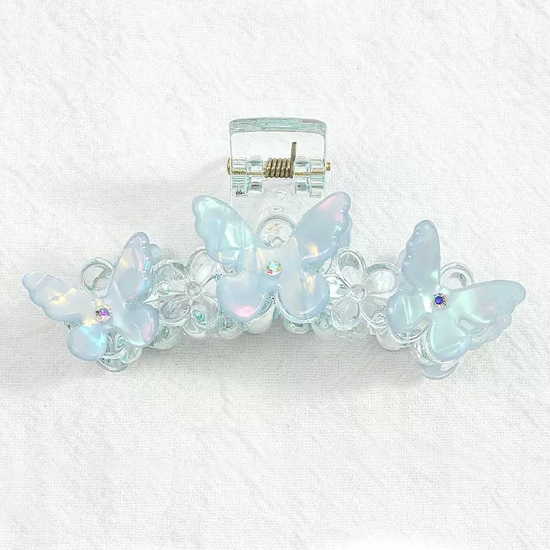 Acrylic butterfly hair handle accessories, hair ornaments, hair clips, hairpins, headwear, claw head ornaments Item Picture