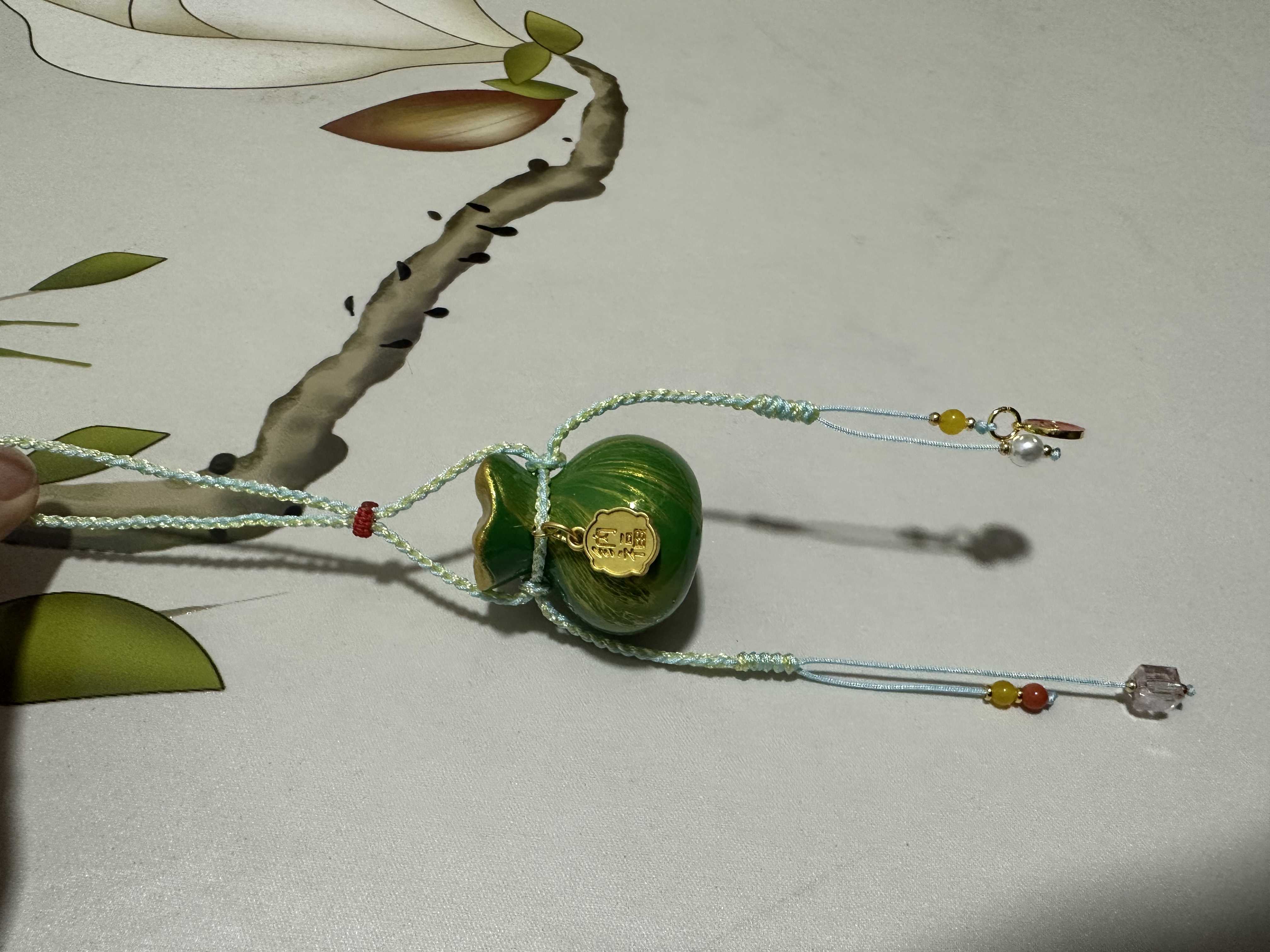 新年款非遗大漆钱袋子挂饰手工制作搭配民族风饰品挂件 