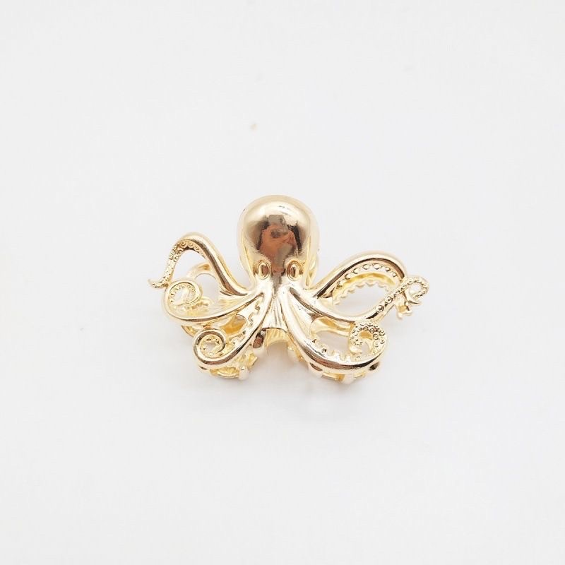 European and American exaggerated and niche conch alloy grappling clips for women, fashionable starfish updo, shark clips, simple and elegant hair clips and headwear Application Scenario