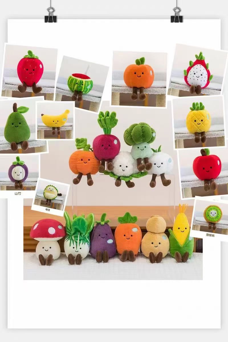 水果系列产品潮玩丑萌玩具