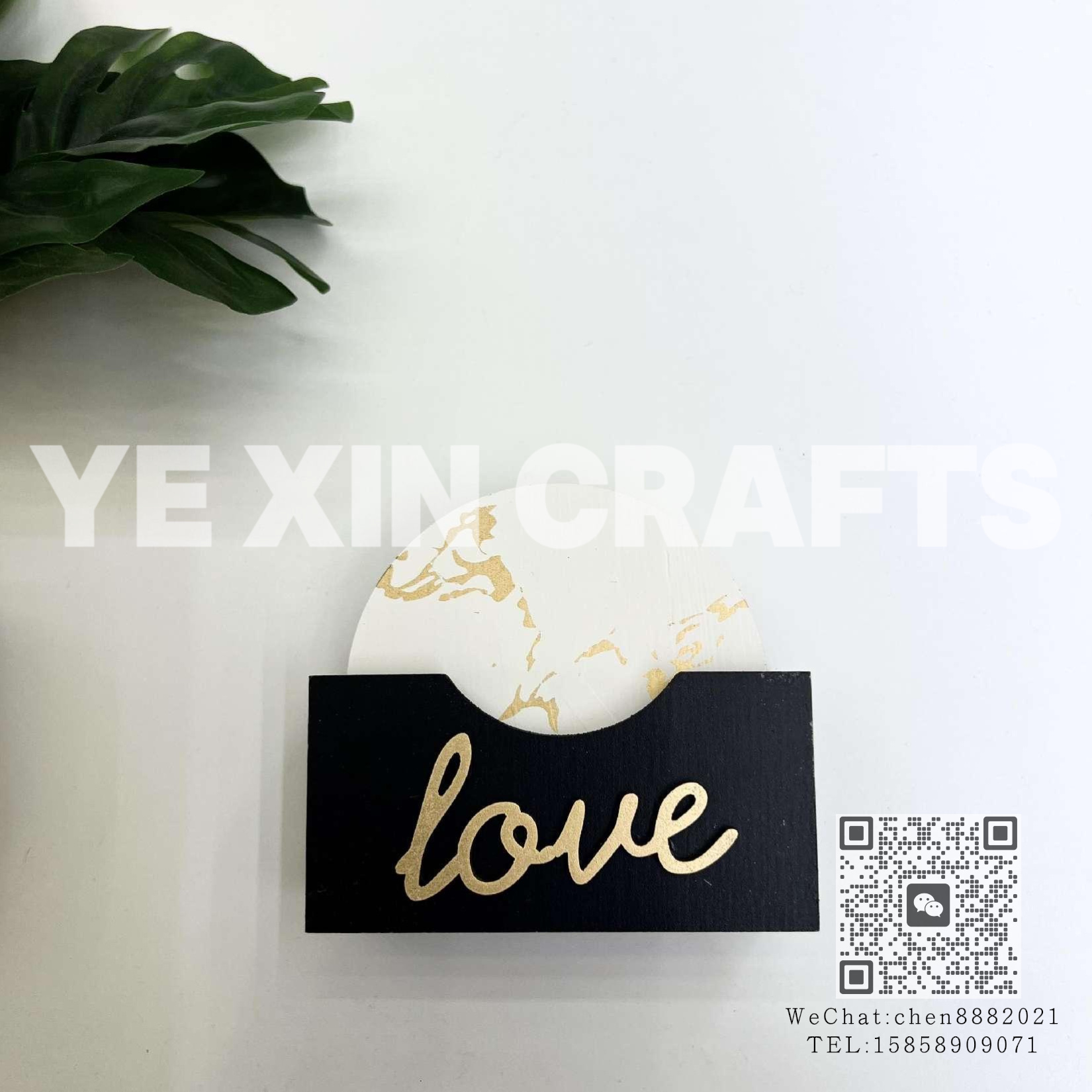 木质茶杯垫桌面摆件木质工艺品