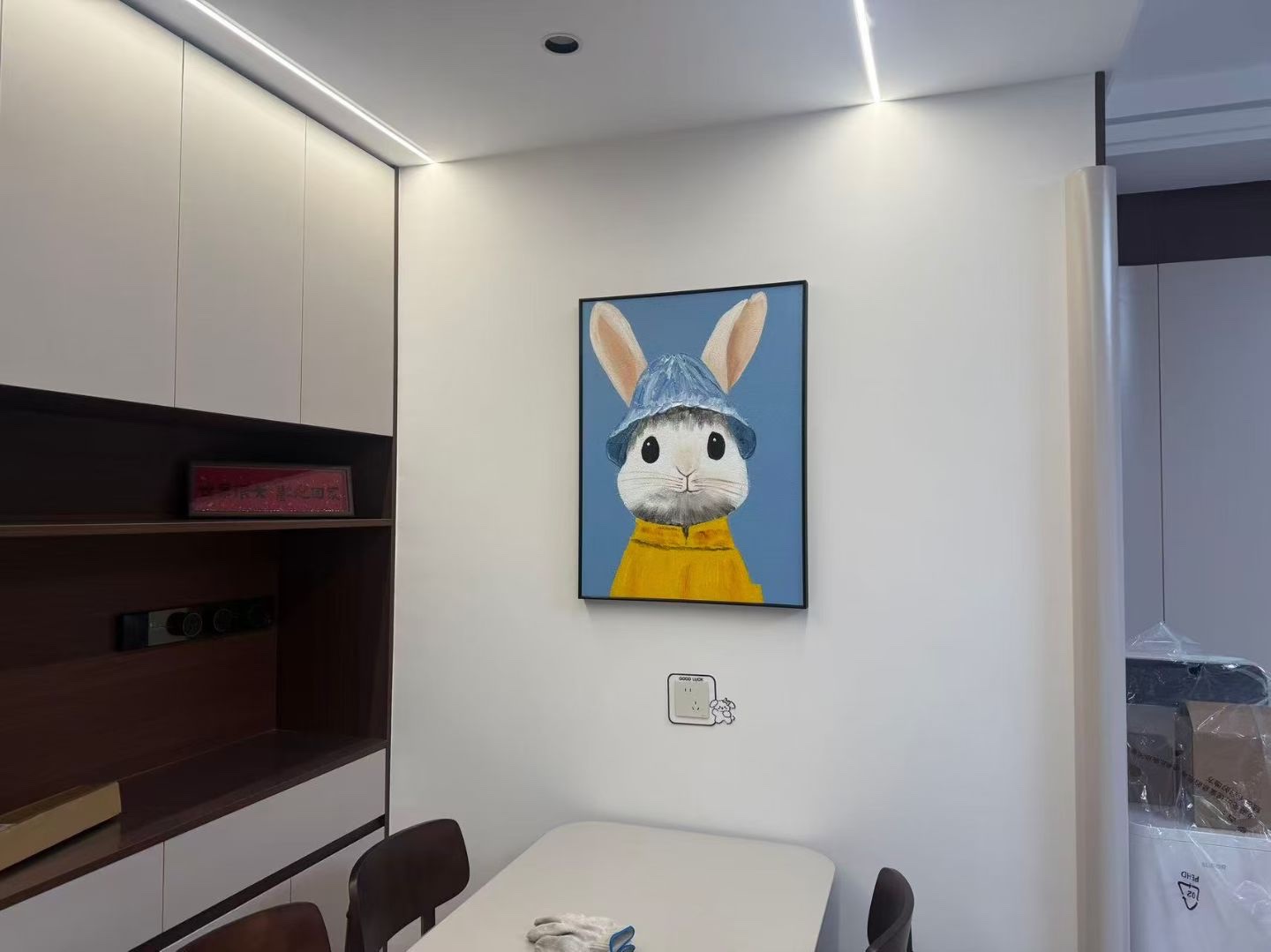 لوحة الرسم اليدوي فقط تعلق الكافتيريا