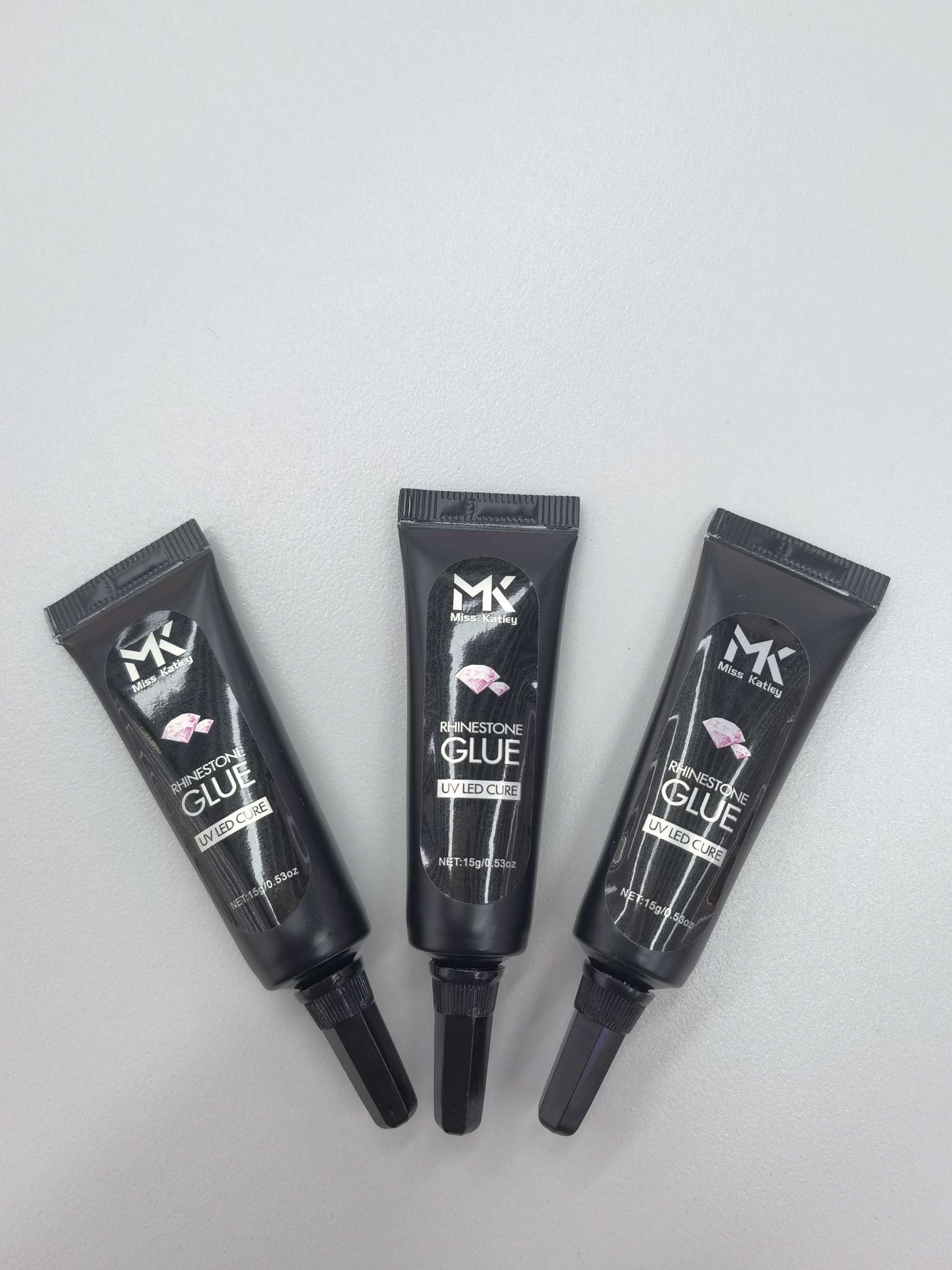 15ml needle tube nail art seam sealant, edge sealing, drilling and powder rubbing multi-functional glue details Picture