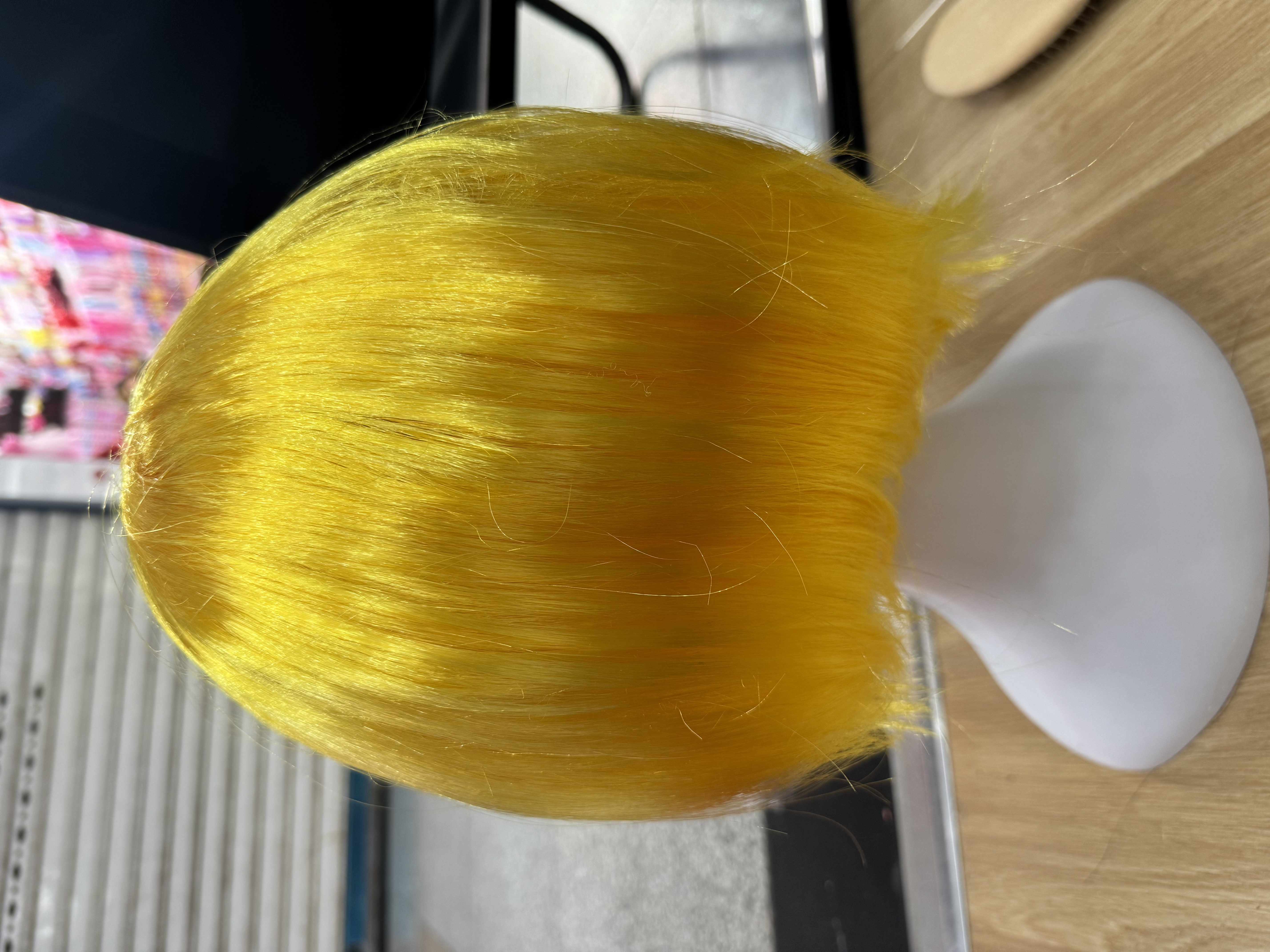 Mujer peluca de moda corta Wigs emulación naturalmente flexible ligero transpirable cómodo detail image 3