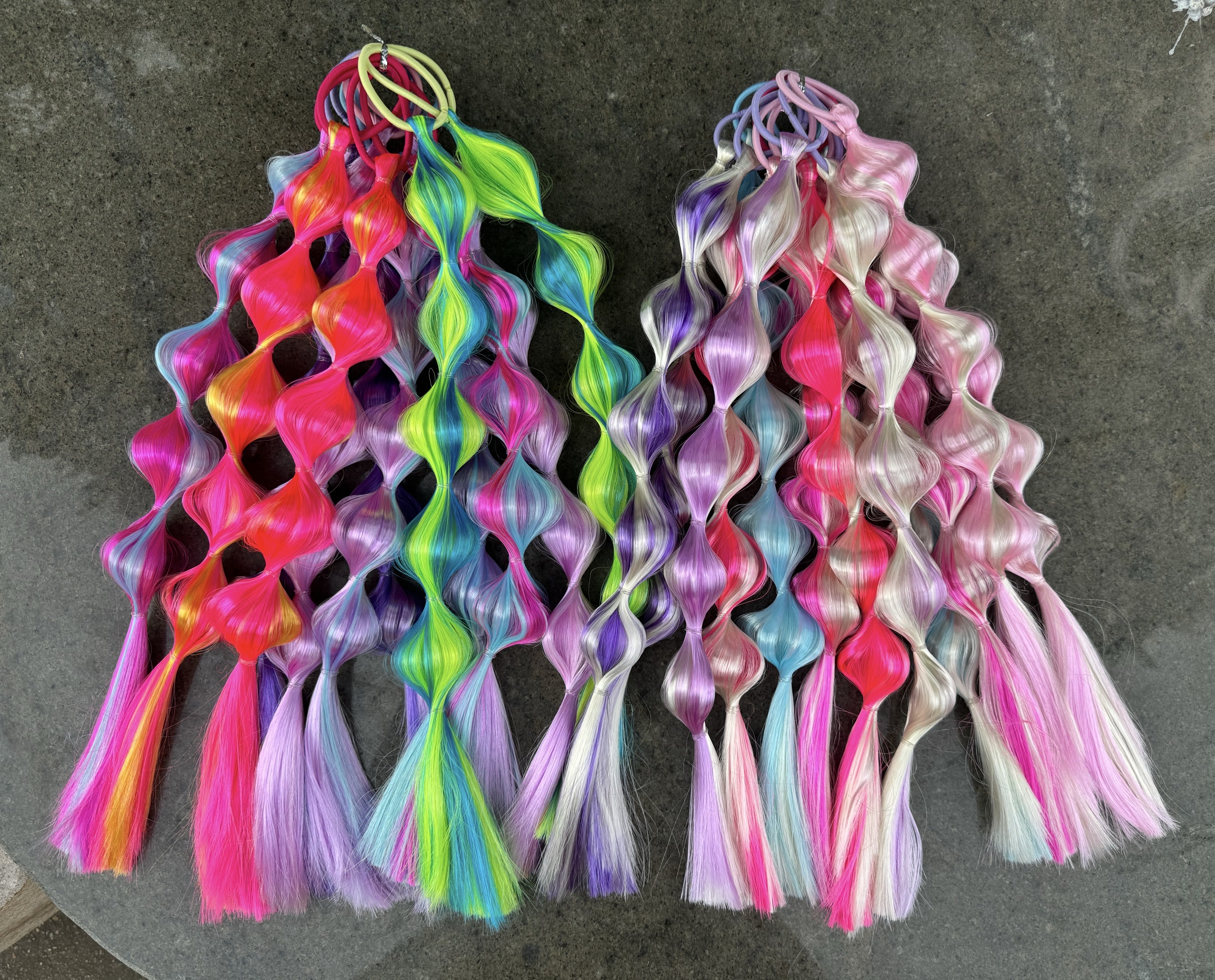 Children's wigs, hair accessories, bubble braids, children's small braids, hair accessories, wigs, braids detail image 4