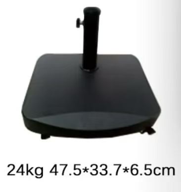 户外遮阳伞底座24kg水泥底座