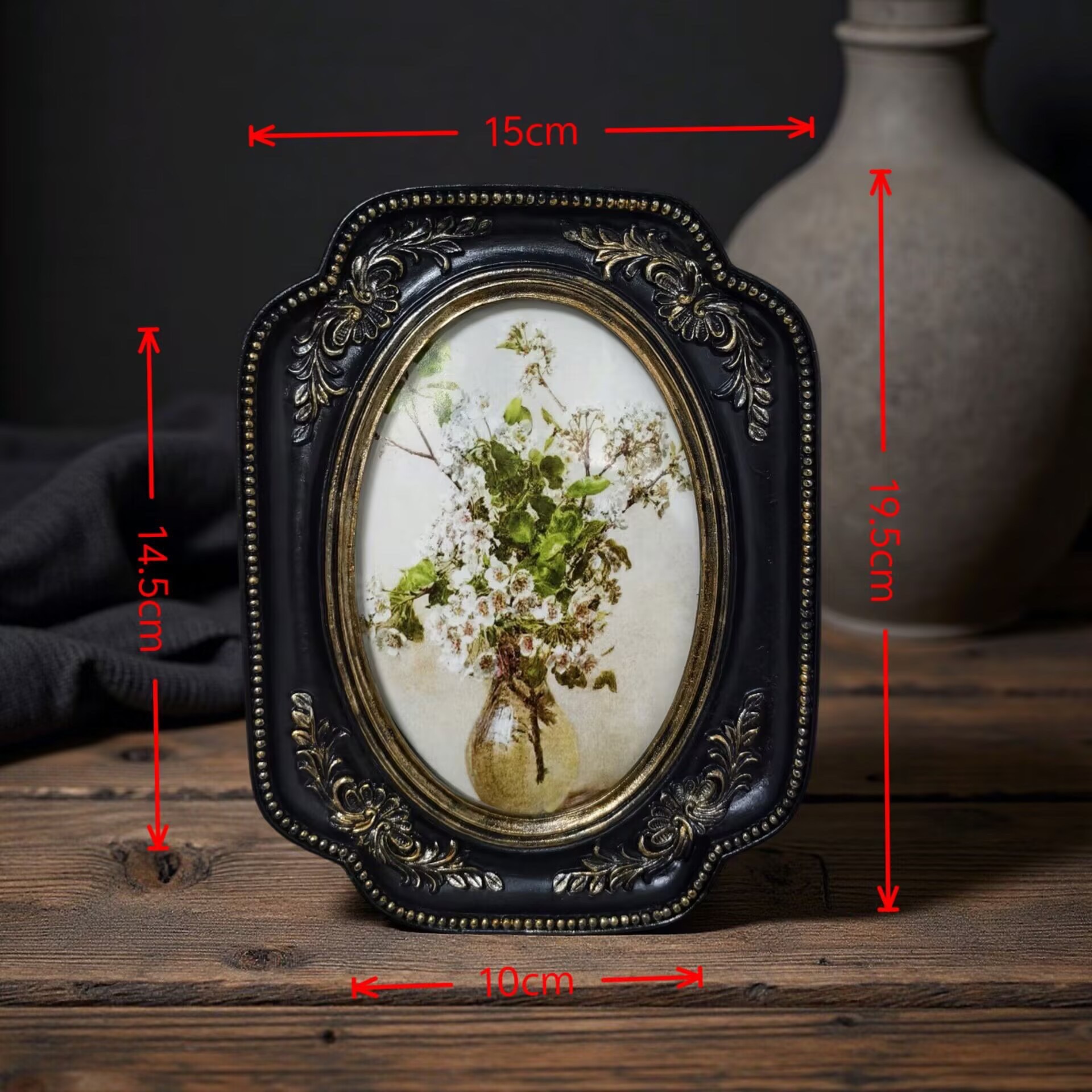 法式高级复古挂墙桌面摆件画框装饰客厅卧室床头沙发挂画轻奢相框 