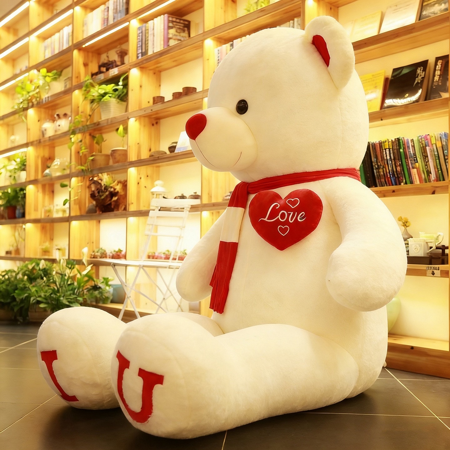 Oso grande oso de peluche oversize peluche muñeca gigante muñeca gigante detail image 9
