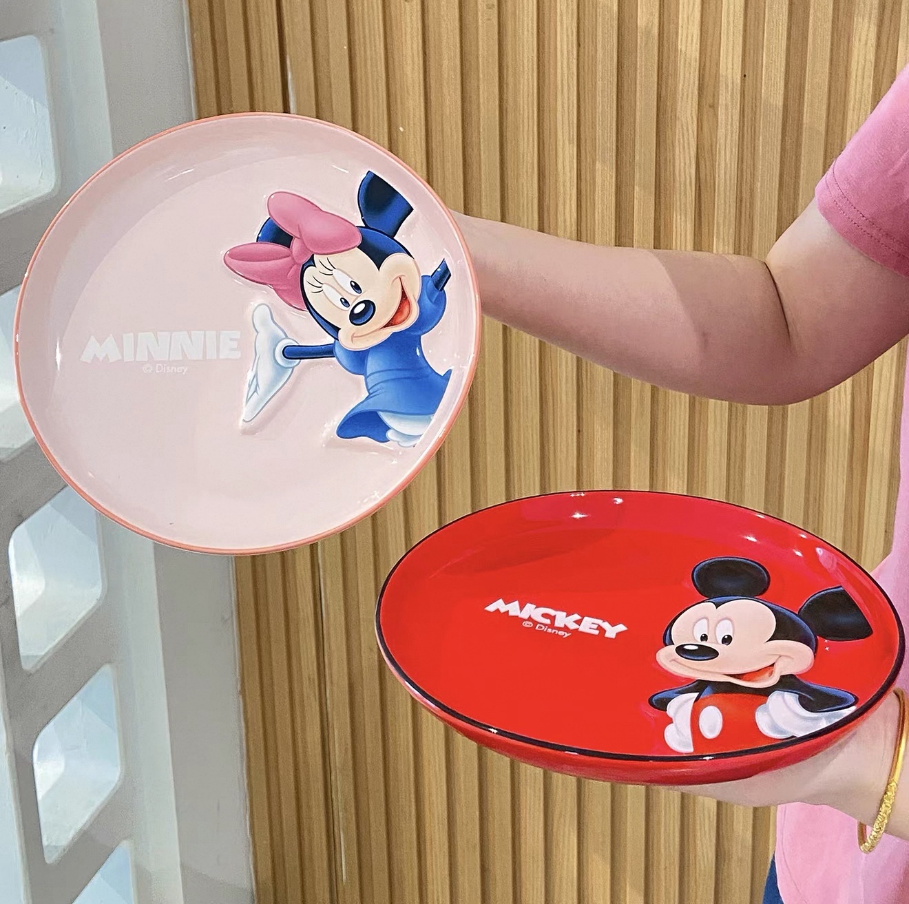 Disney Relief Ceramic rice Bowl for home use, New High appearance level Children's Bowl, Personal rice bowl Tableware set Application Scenario