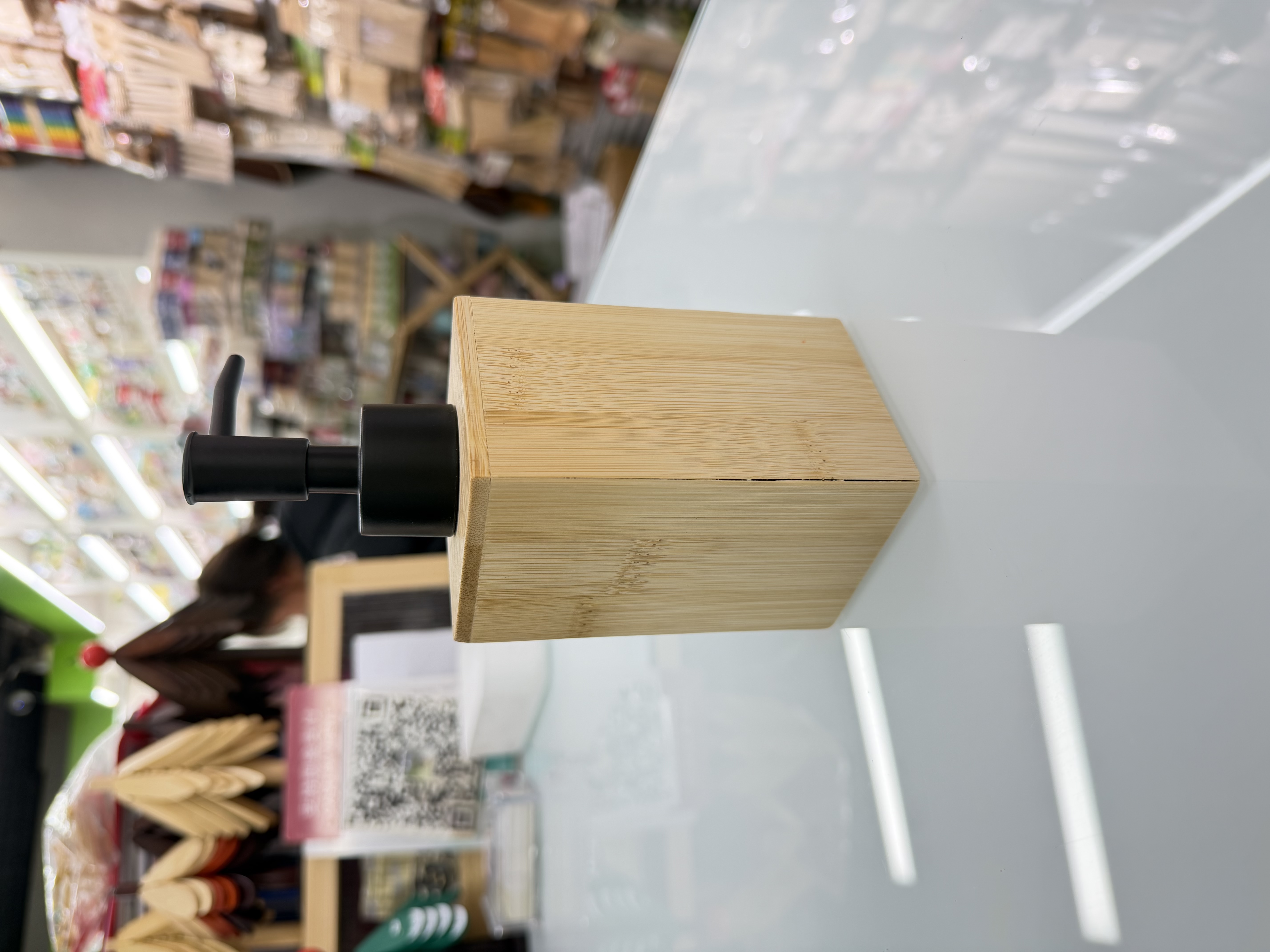 竹子洗手液瓶环保可重复使用抗菌抑菌