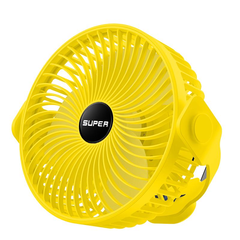 Green portable fan body, handheld small electric fan, dry battery portable mini fan Specification image