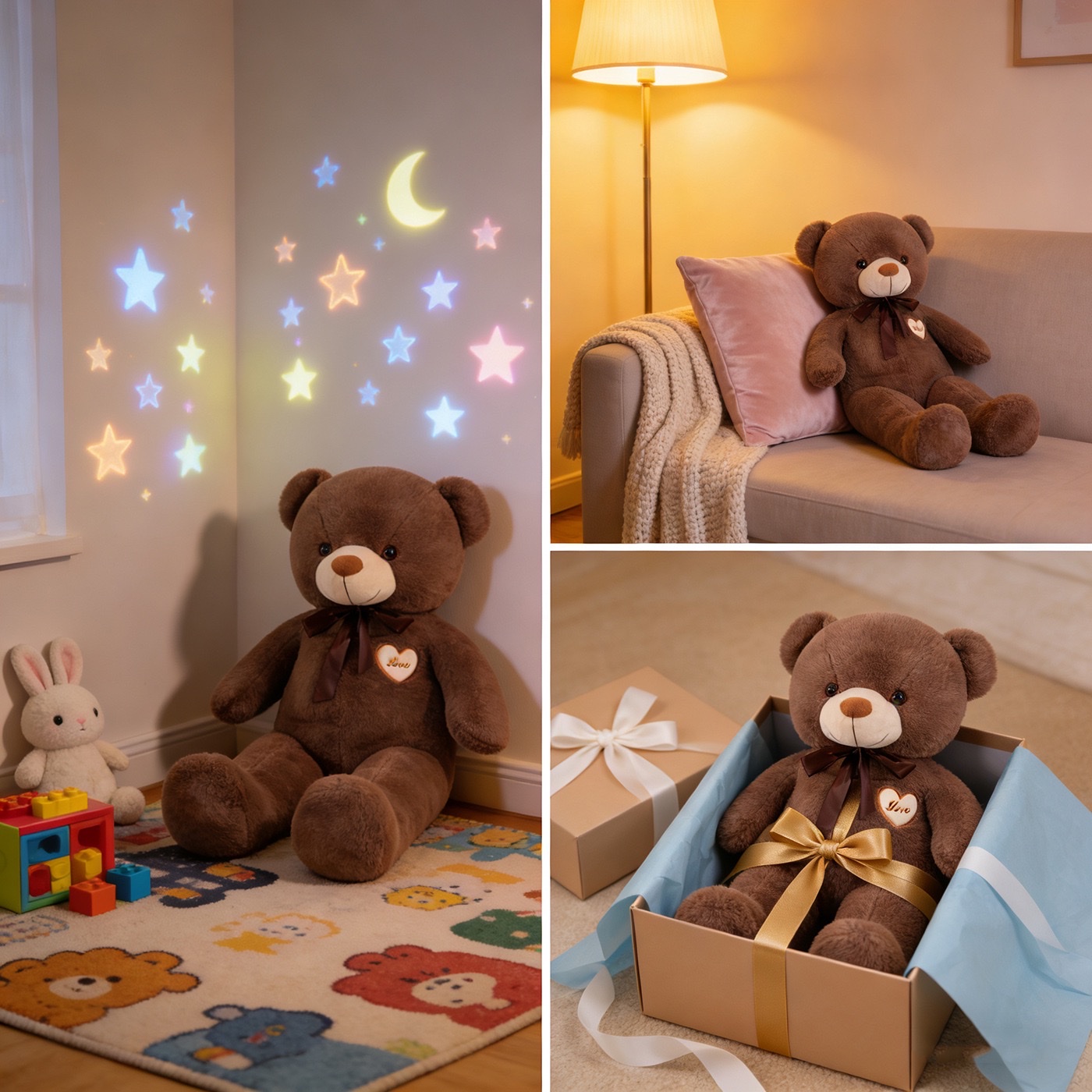 Oso grande oso de peluche oversize peluche muñeca gigante muñeca gigante detail image 3