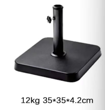 户外遮阳伞底座12kg水泥伞座