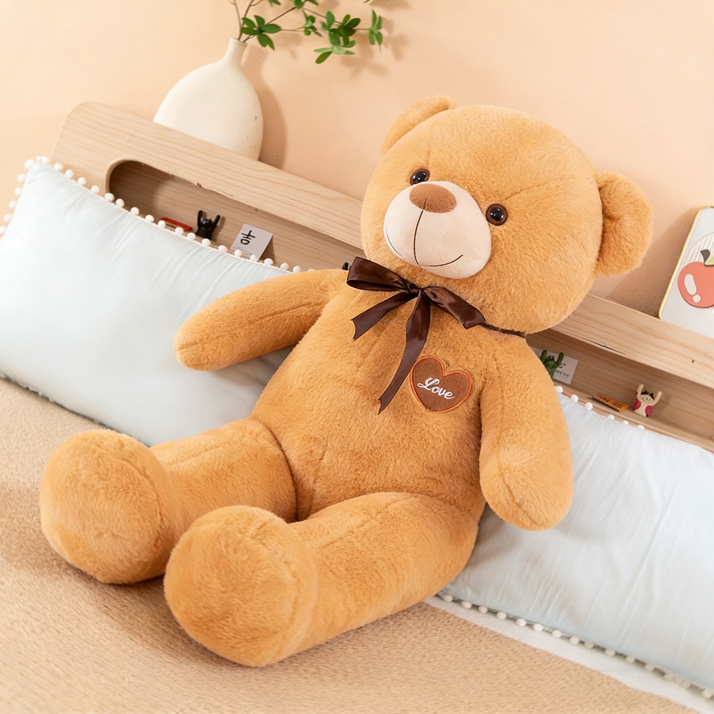Big bear, extra-large teddy bear plush toy, extra-large doll, giant doll details Picture