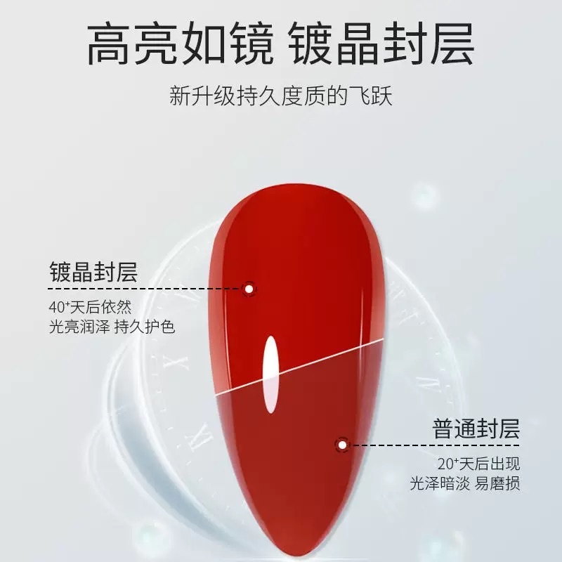 15ml no-wash diamond tempered crystal seal layer with long-lasting brightness and scratch resistance detail image 2