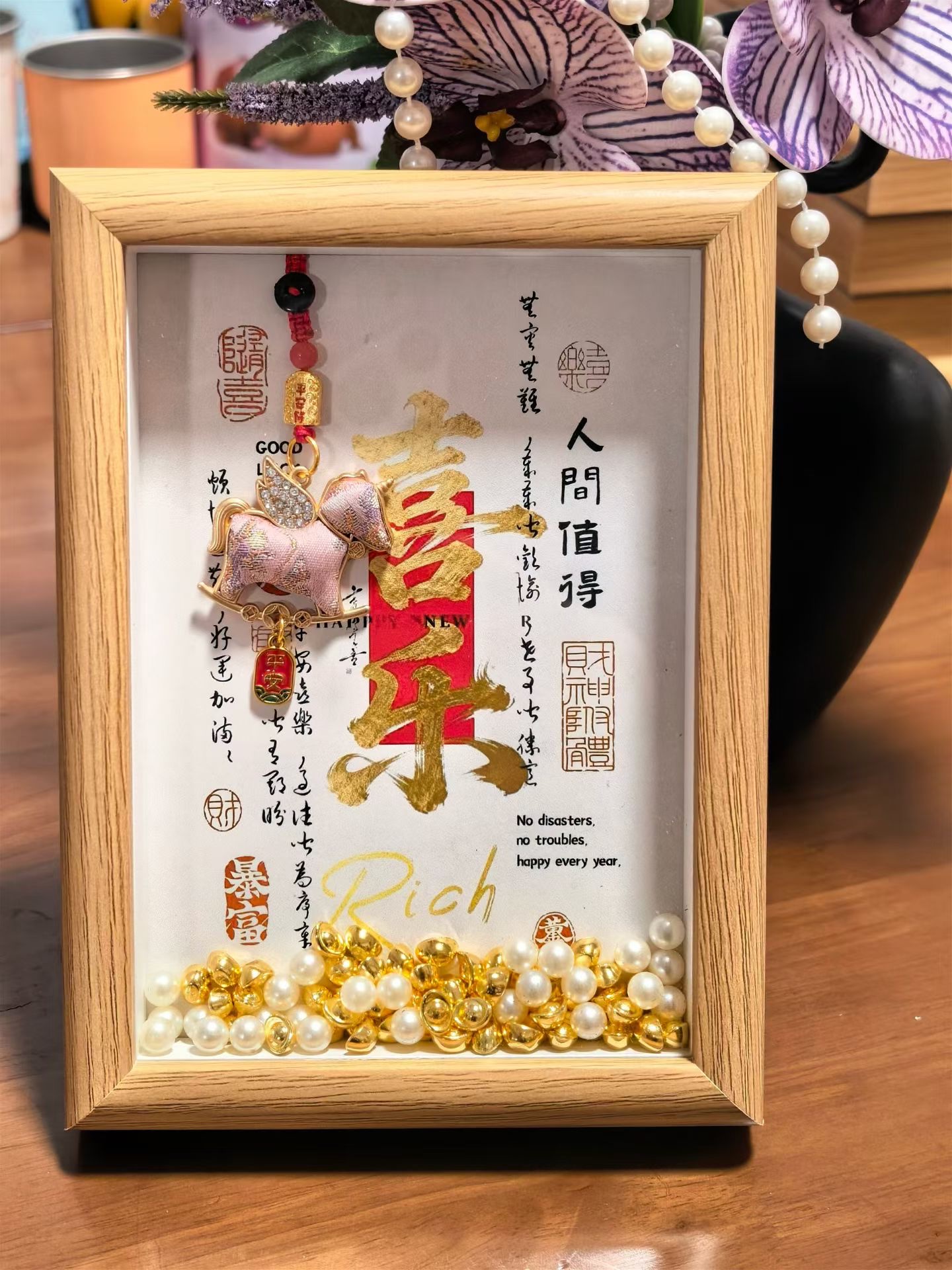 水晶工艺品实物图