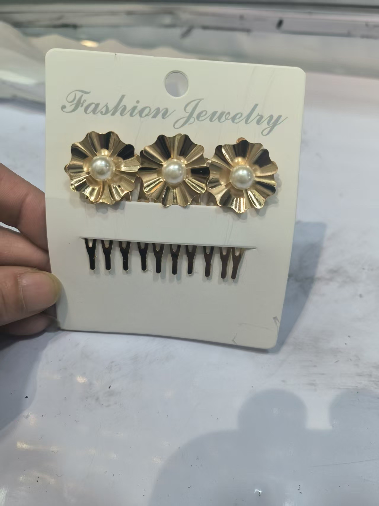 金属发饰日韩欧美2026流行爆款女性发梳侧梳
Tiltok 和ins爆款详情图5