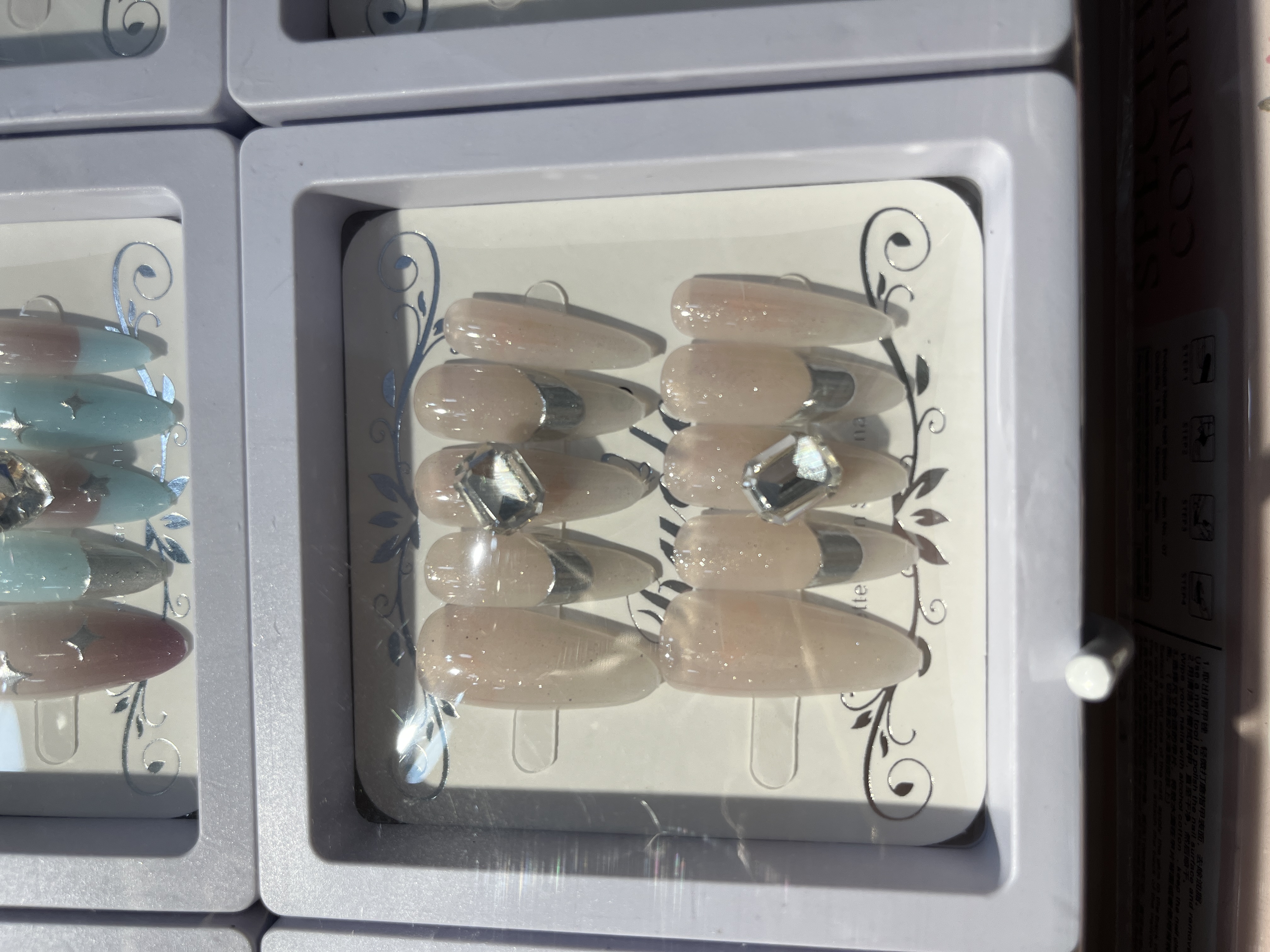 Nail art wear: Gilded series, diamond series, long styles in stock details Picture