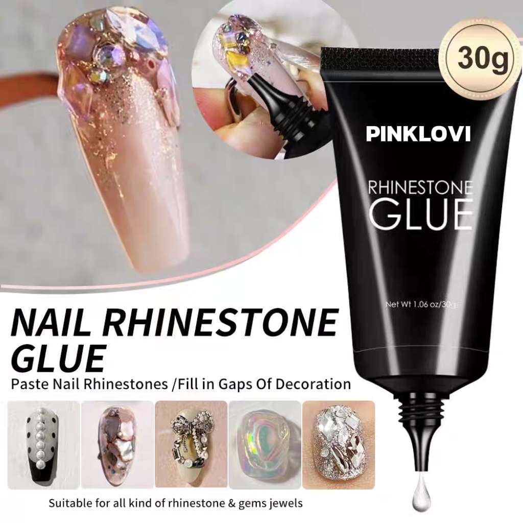 30ml nail art diamond adhesive, non-flowing strong adhesive, special diamond adhesive for metal jewelry details Picture