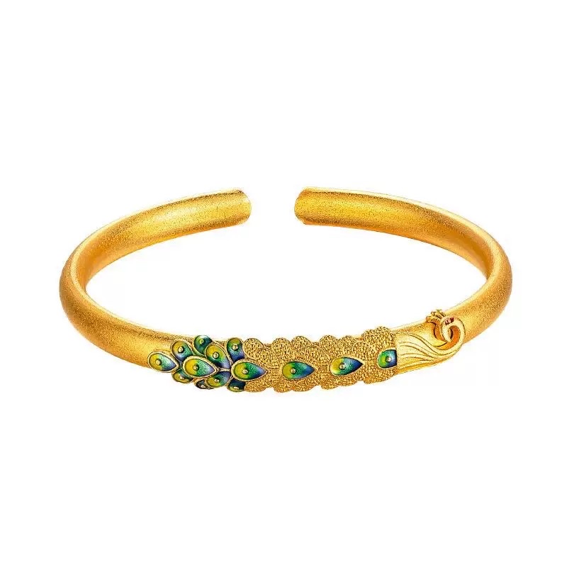 Fashion Bracelet for Women 2026, new high-end style bracelet, light luxury, niche, exquisite and versatile, oil-dripping bracelet detail image 9