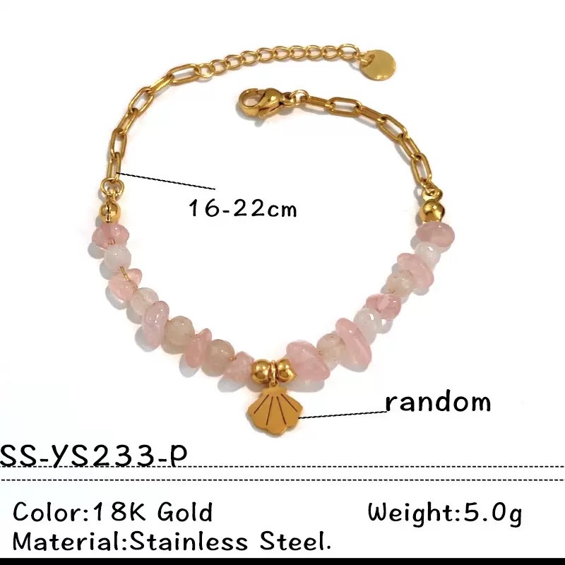 Bohemian-style multi-layer hand-woven beaded bracelet, Thai wax thread colored gemstone woven bracelet for men and women