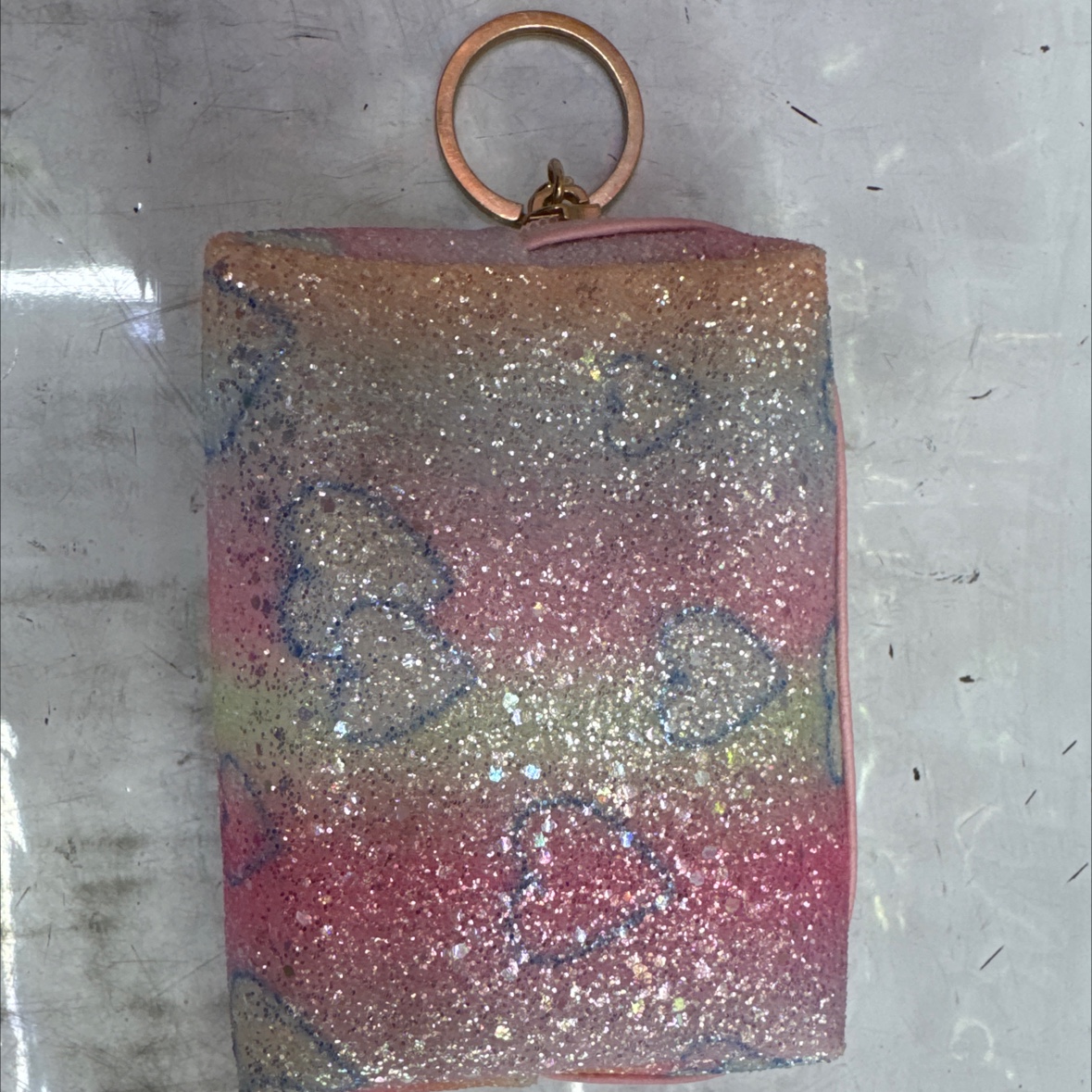 零钱包挂件，材料是格利特