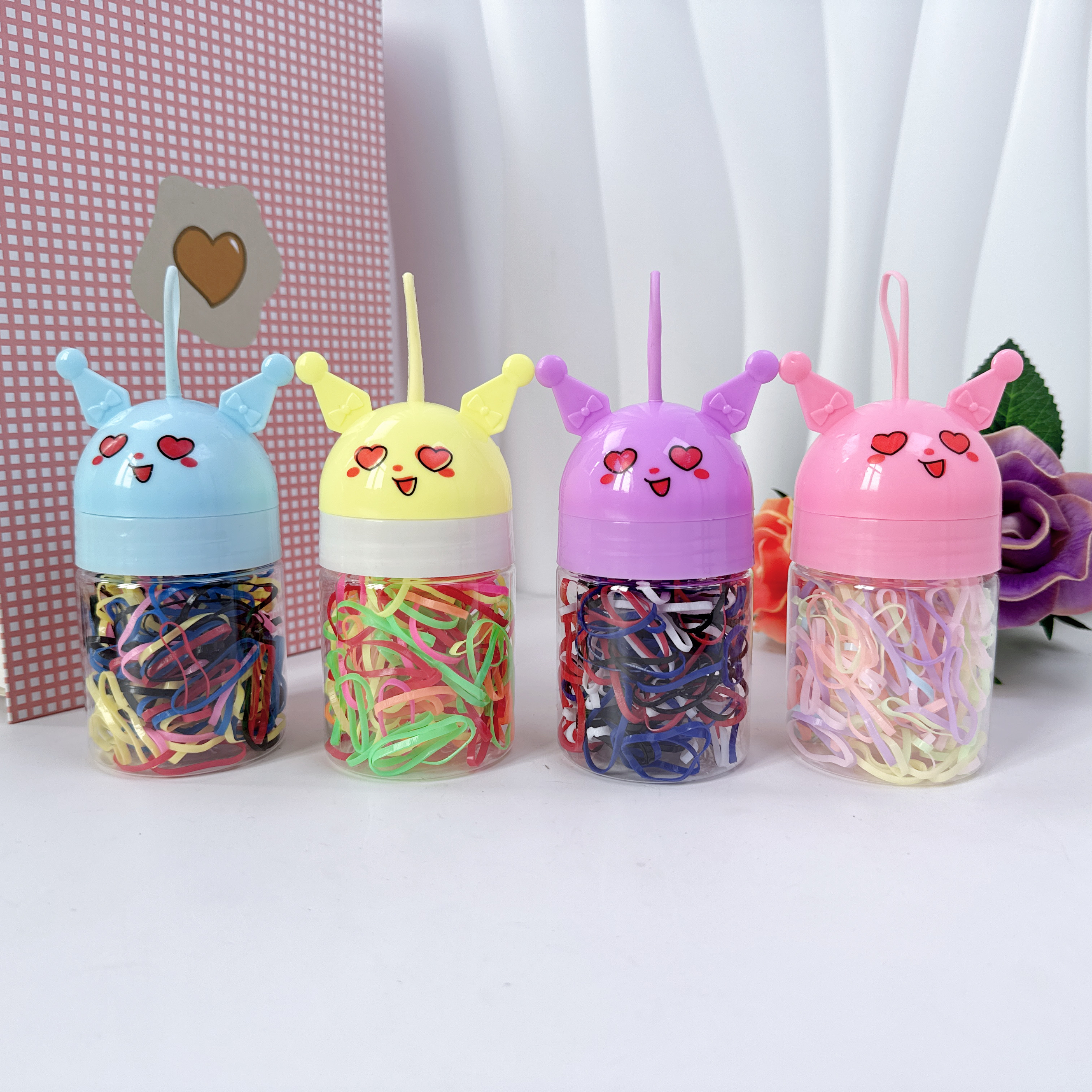 Children's hair ties, hair bands, disposable rubber bands and hair accessories Children's hair ties, hair bands, disposable rubber bands and hair accessories