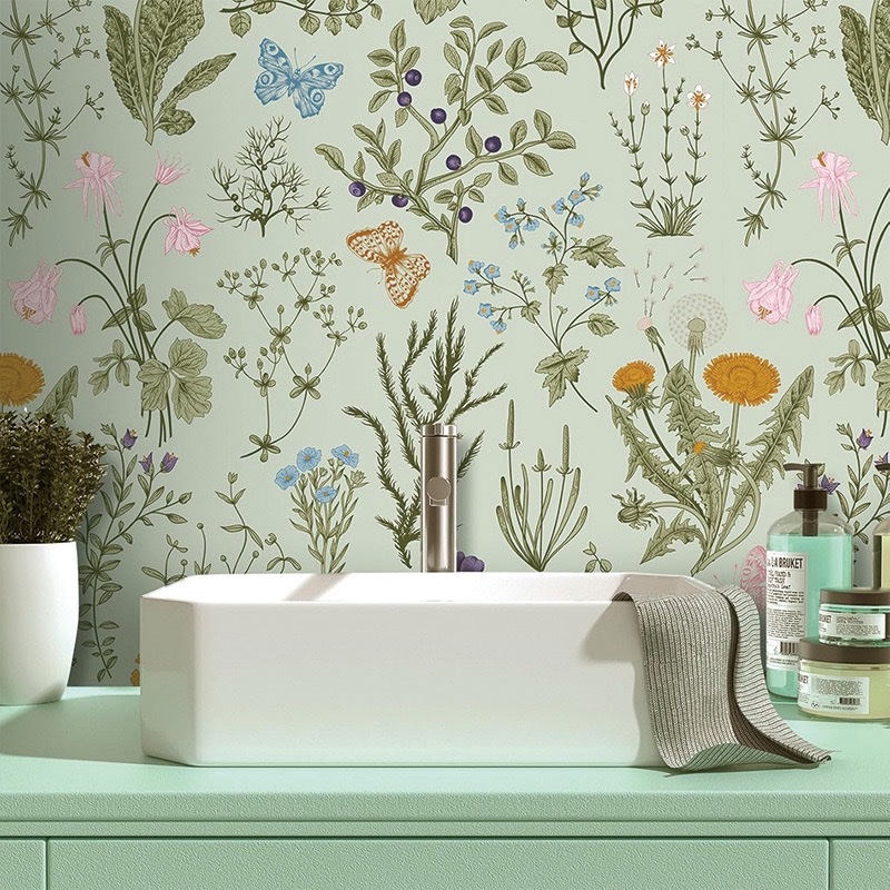 Cross-border wallpaper, self-adhesive wallpaper, living room, bedroom, room background wall, wall decoration, wall stickers, kitchen waterproof stickers detail image 4