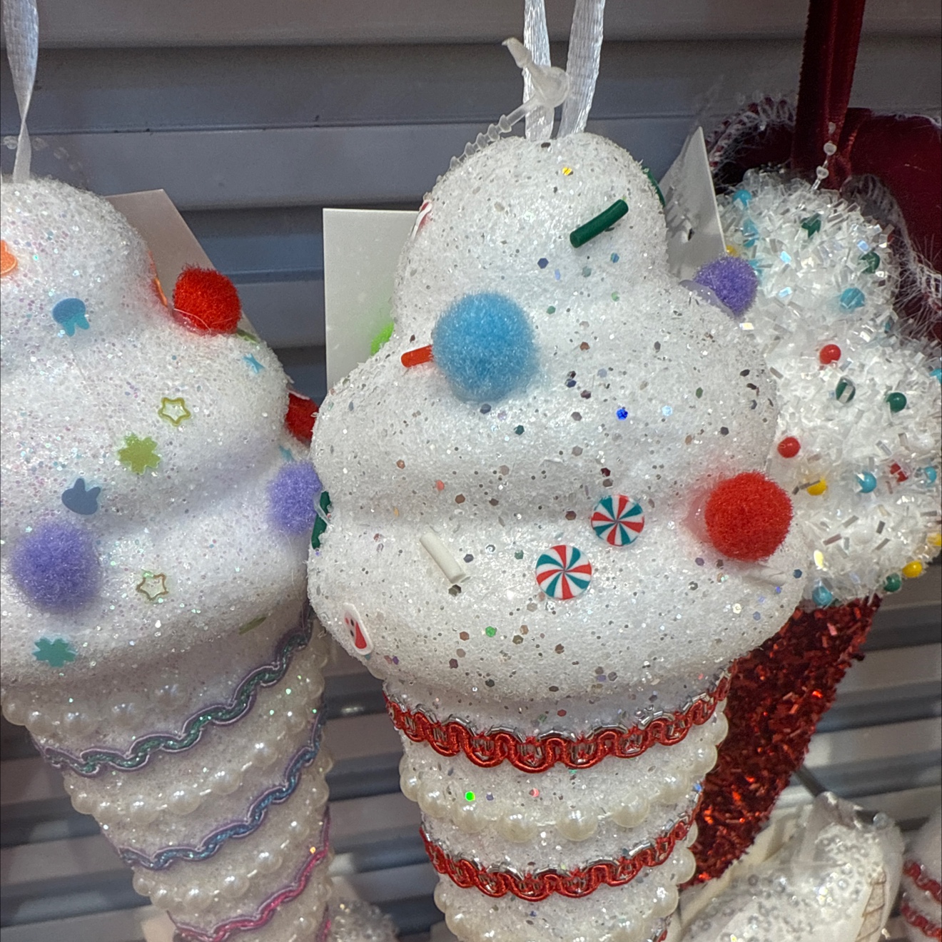 Colgante de navidad helado artículos de navidad Specification image