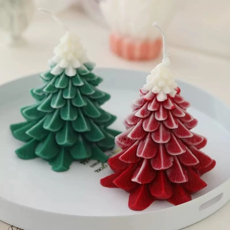 Factory direct sales of creative Christmas tree scented candles, scene decoration, Christmas atmosphere, soy candle props and ornaments Factory direct sales of creative Christmas tree scented candles, scene decoration, Christmas atmosphere, soy candle props and ornaments