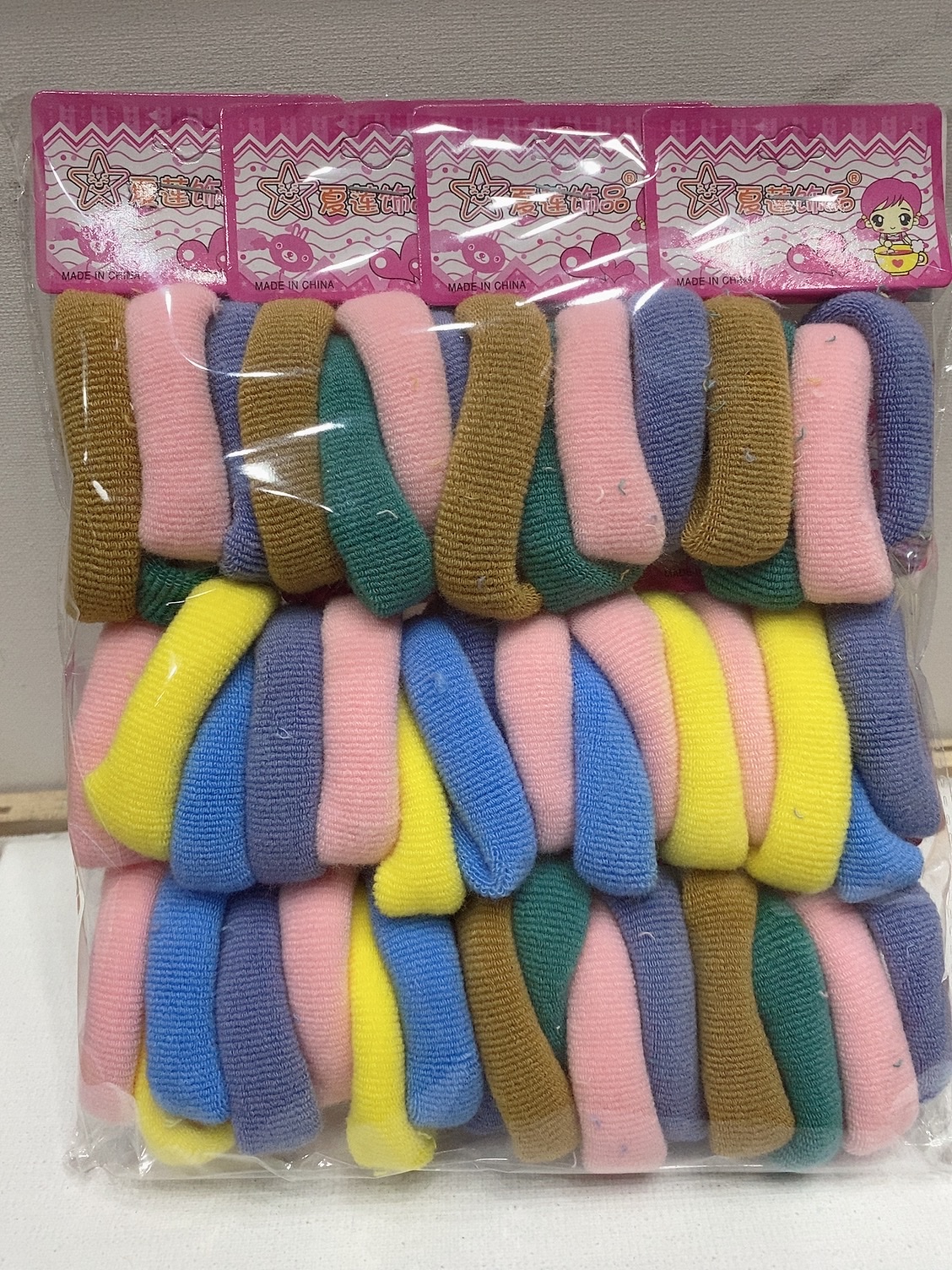 发圈女士拼接简约时尚韩版 头饰女士潮流配饰 头饰发饰发带发圈时尚新款了详情图4