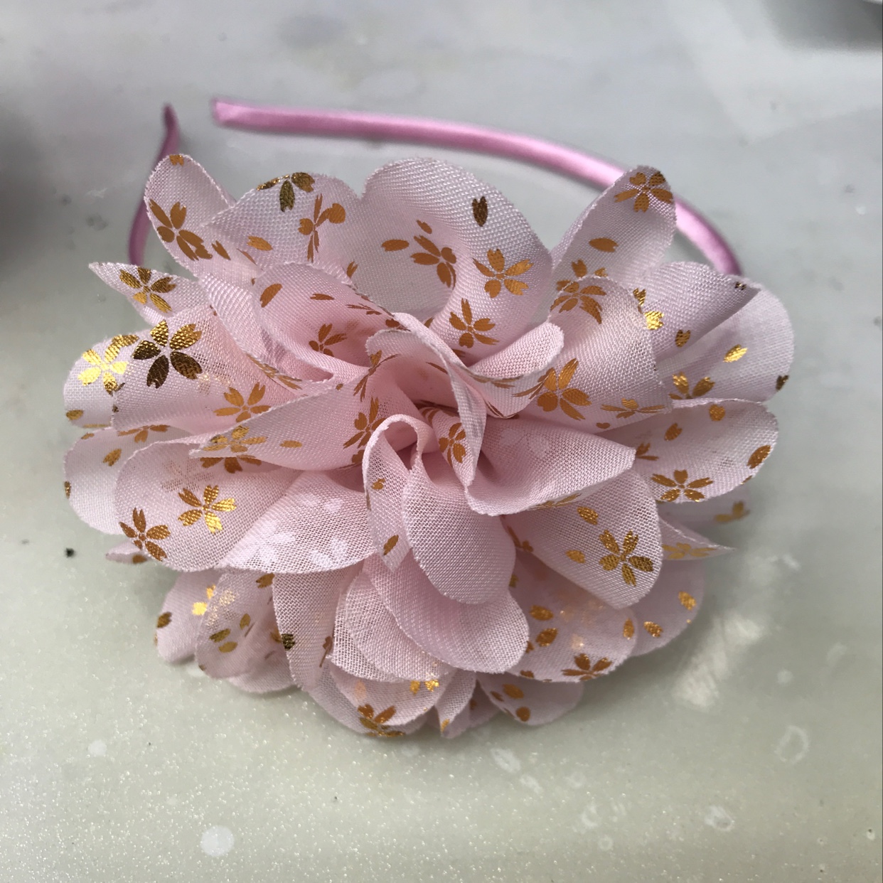 韩版大花儿童头饰 发饰 婚礼花童礼服配饰头花 