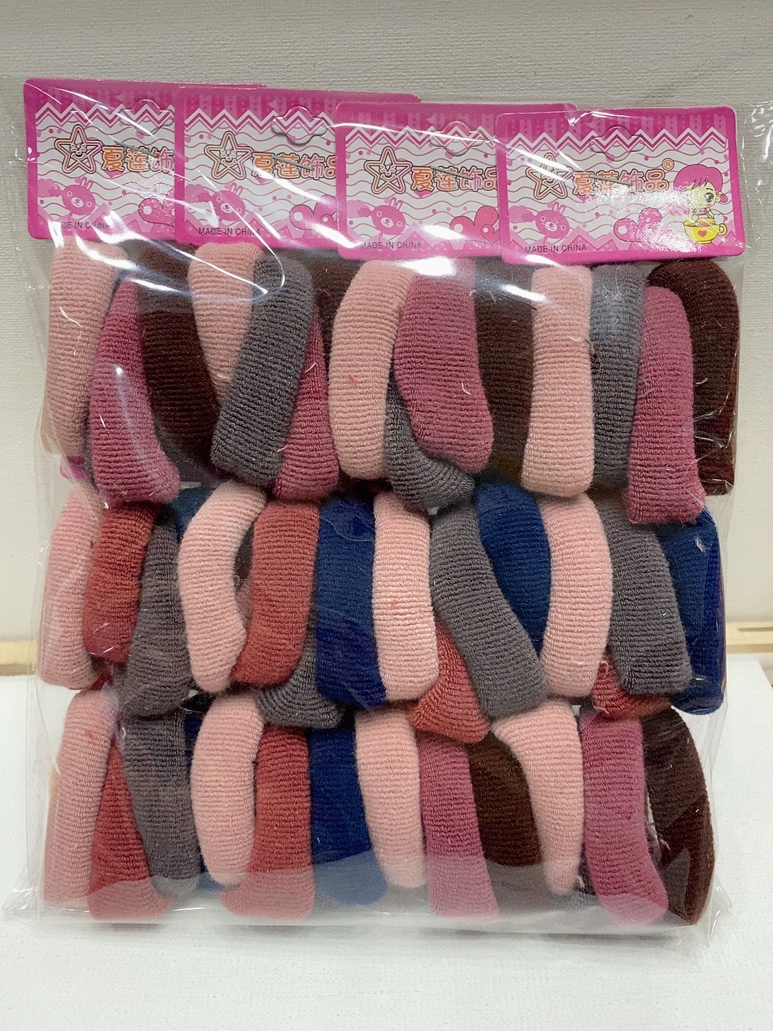 发圈女士拼接简约时尚韩版 头饰女士潮流配饰 头饰发饰发带发圈时尚新款了详情图5