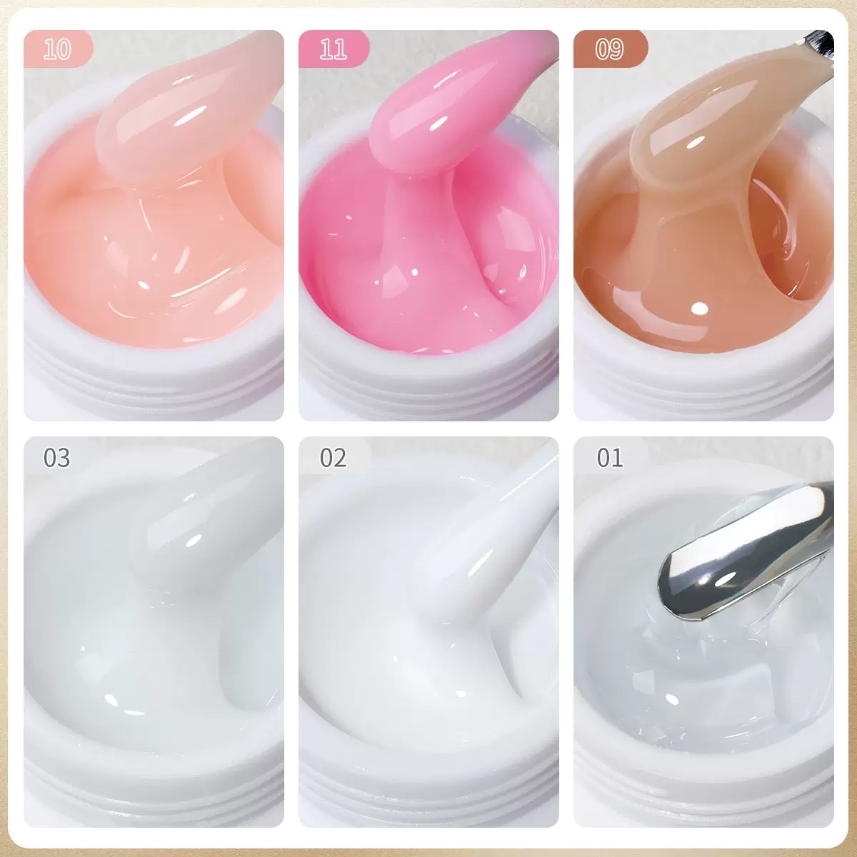 15ml painless nail extension glue detachable model glue for quick extension without damaging the nail. Available in multiple colors pic 3