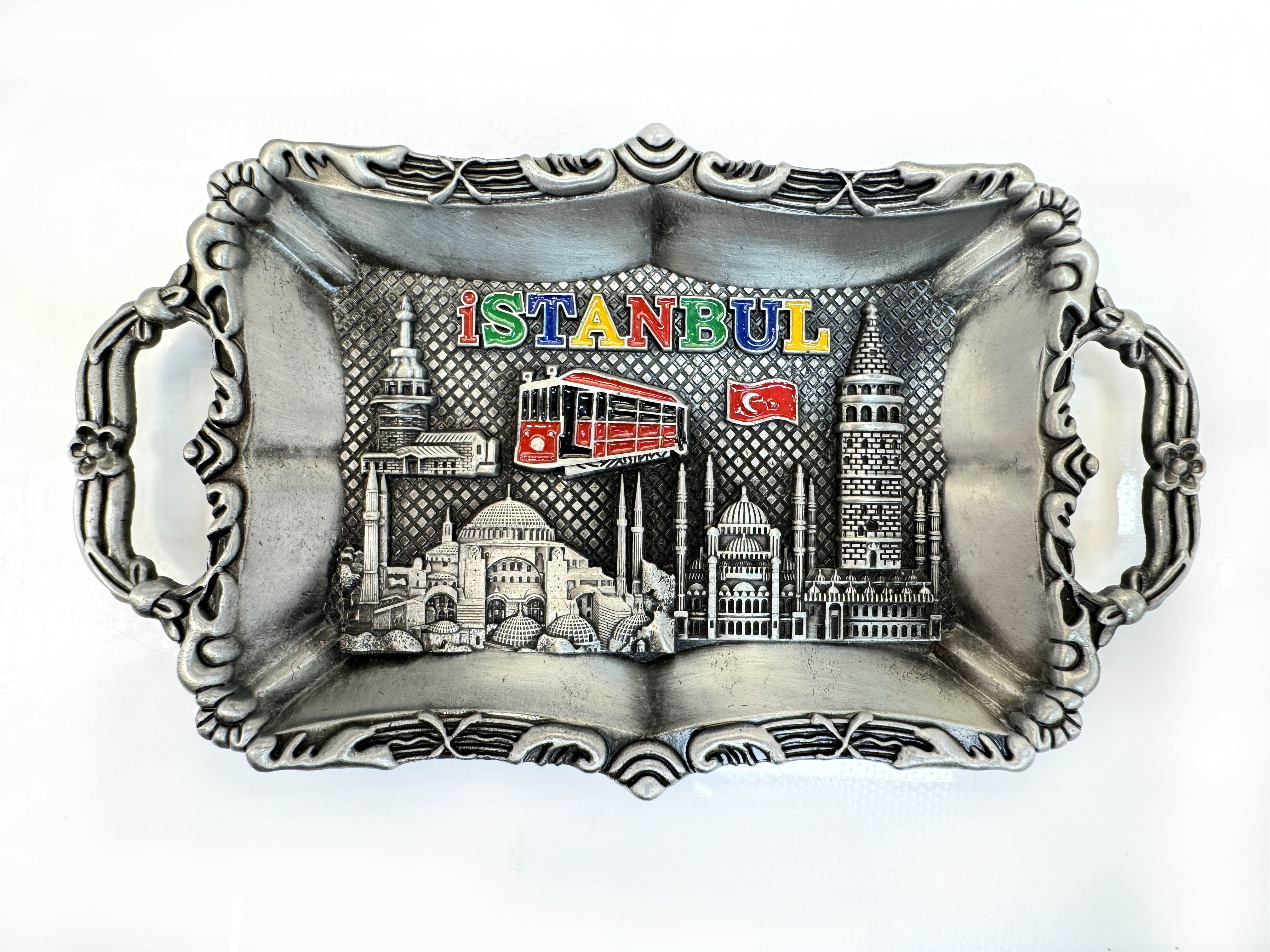 土耳其定制金属冰箱贴伊斯坦布尔金属旅游纪念品工艺品定制
