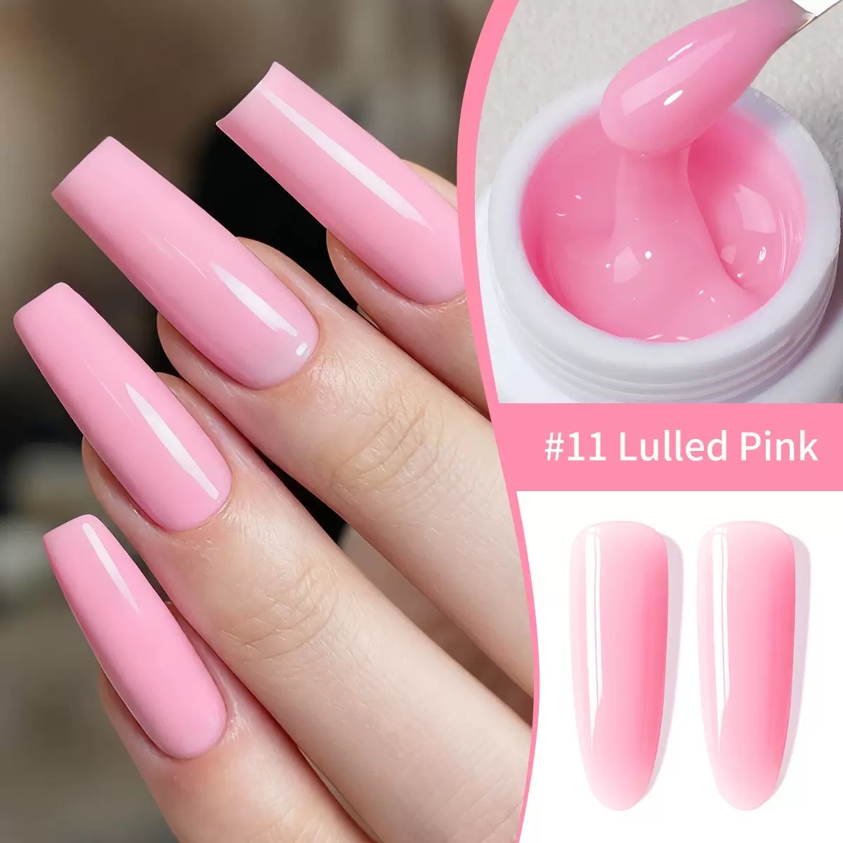 15ml painless nail extension glue detachable model glue for quick extension without damaging the nail. Available in multiple colors pic 9