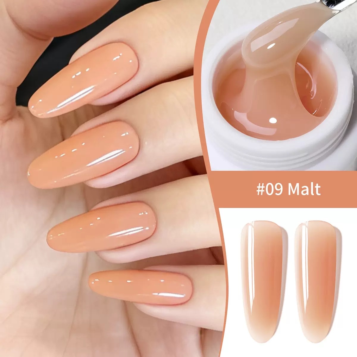 15ml painless nail extension glue detachable model glue for quick extension without damaging the nail. Available in multiple colors pic 7