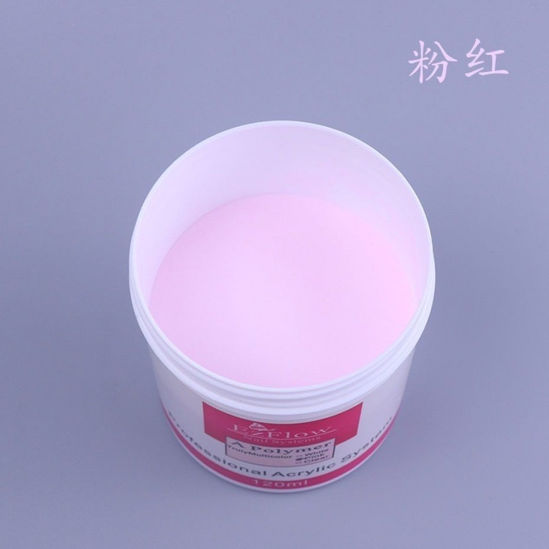 120g crystal powder for nail care, cost-effective set, white and pink transparent 120ml nail care product detail image 3