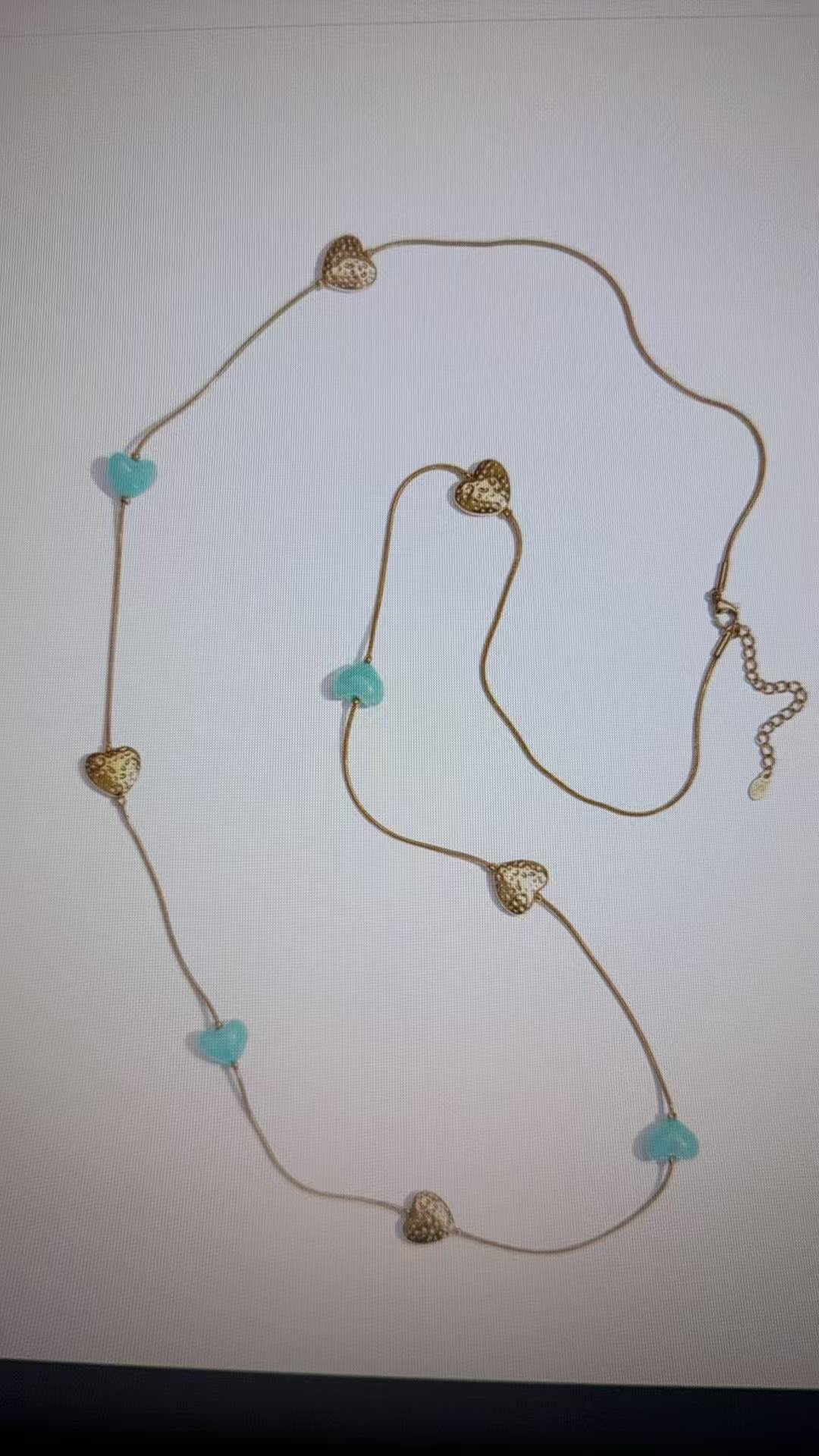 时尚单品欧美爆款穿搭必备项链欧美毛衣链搭配项链