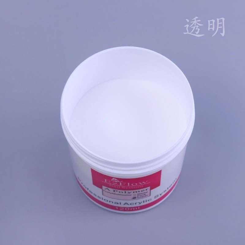120g crystal powder for nail care, cost-effective set, white and pink transparent 120ml nail care product detail image 5