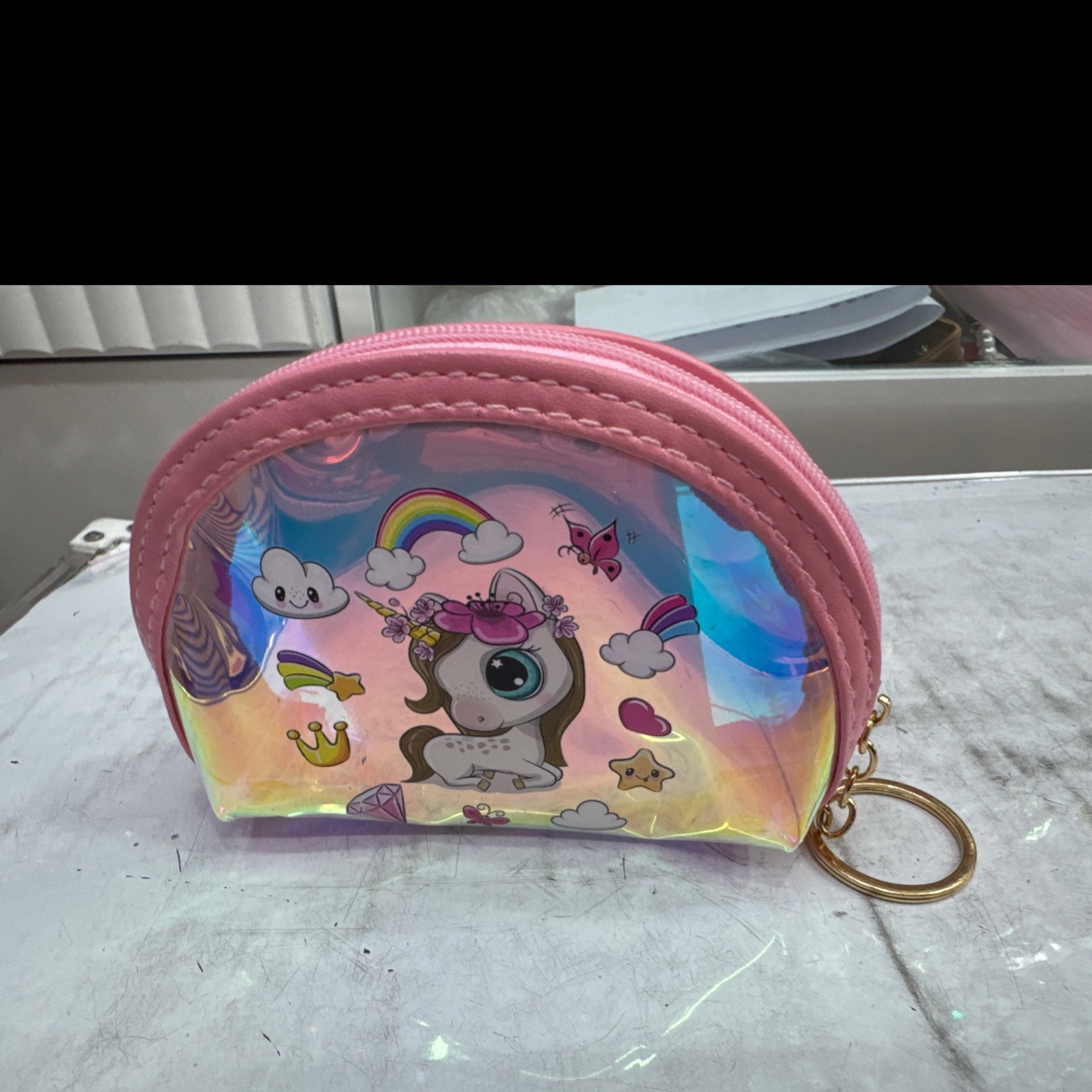 半圆型零包挂件，材料是TPU详情图3