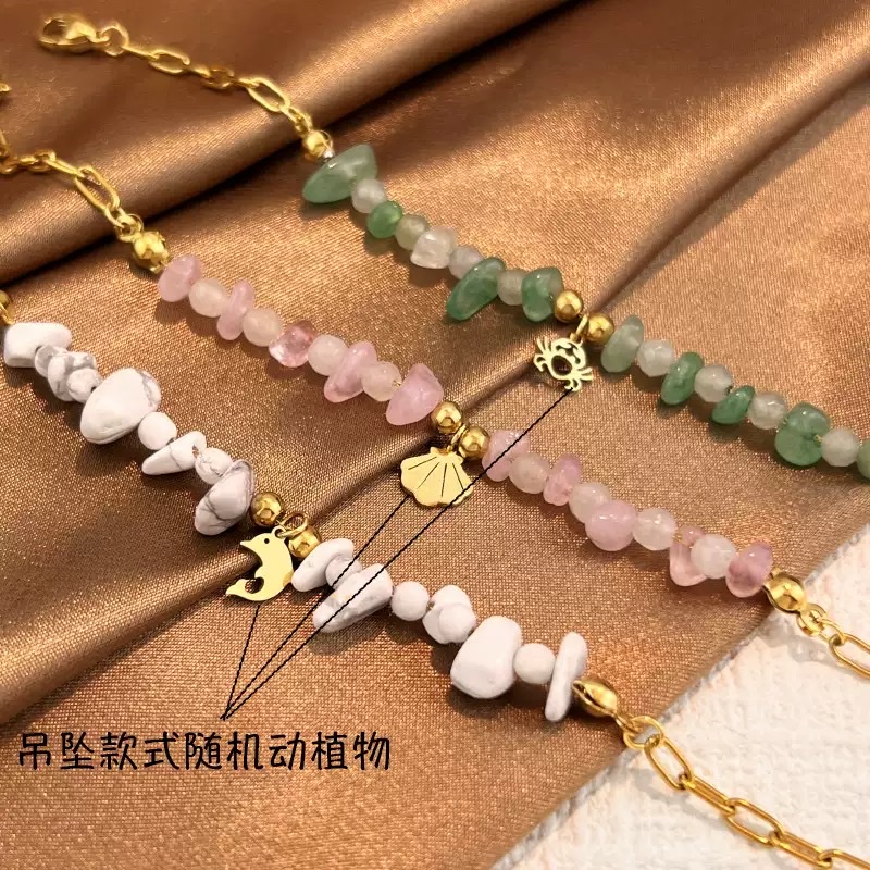 Bohemian-style multi-layer hand-woven beaded bracelet, Thai wax thread colored gemstone woven bracelet for men and women Application Scenario