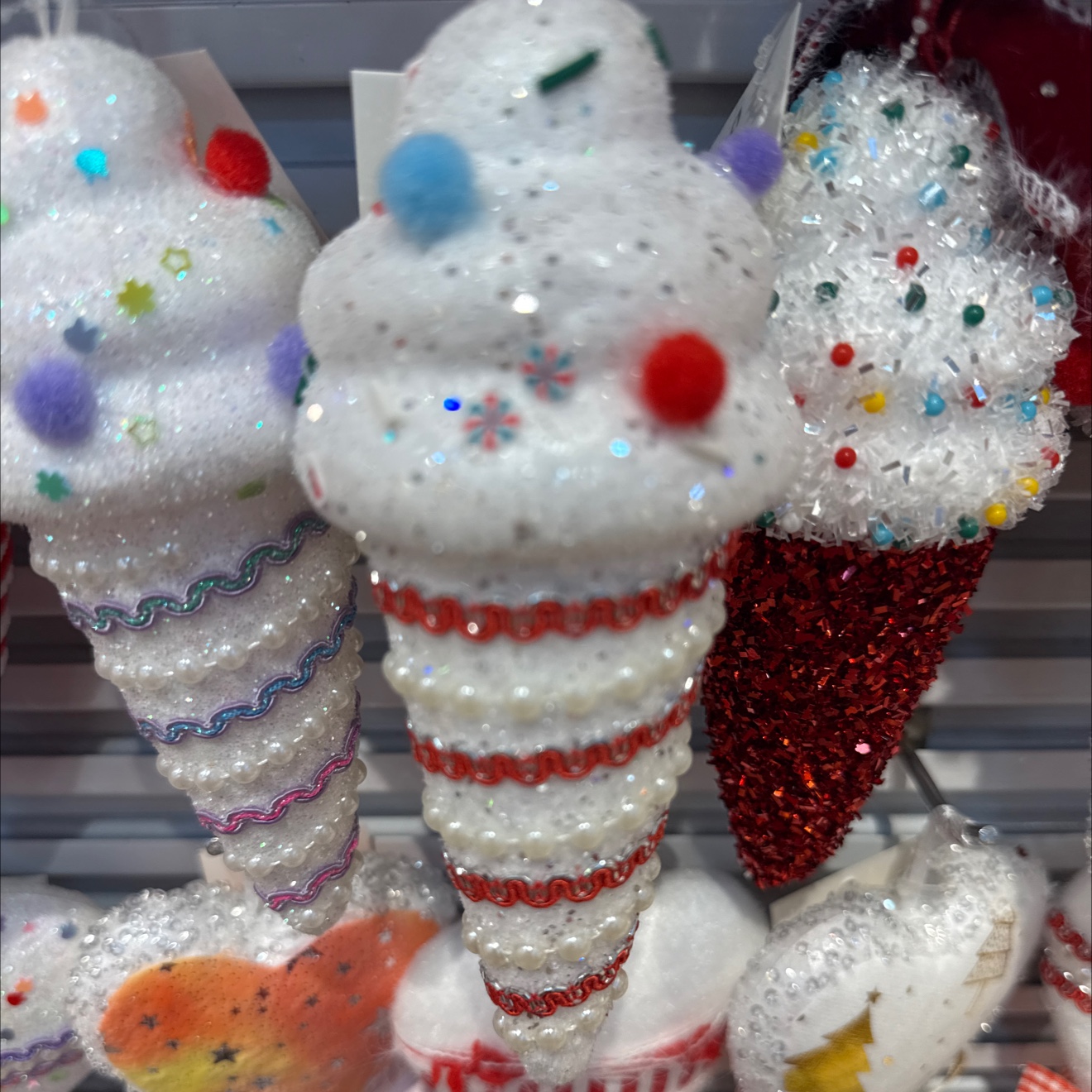 Colgante de navidad artículos de navidad helado pentagrama details Picture