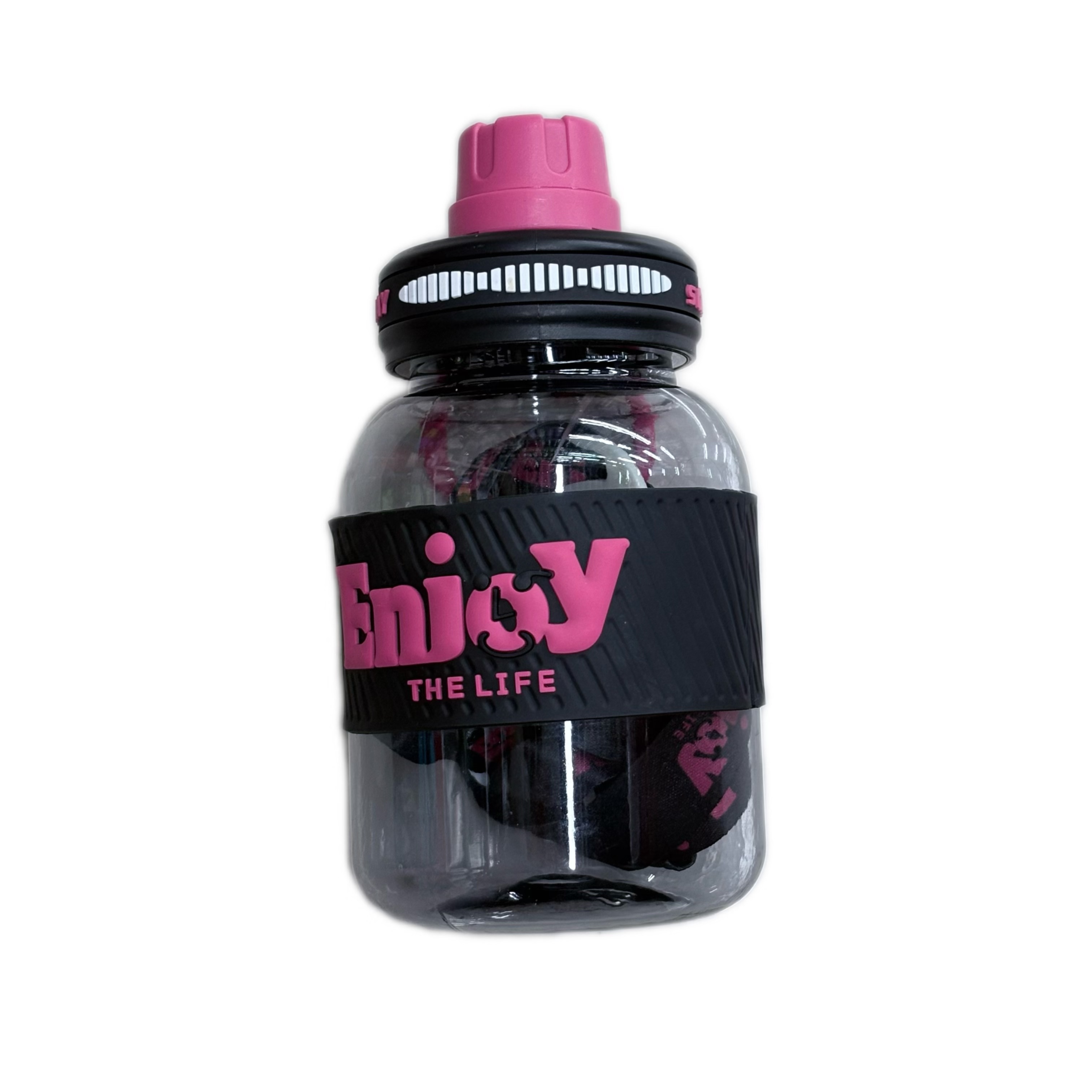 Plastic cup, large-capacity high-temperature resistant household cup, 1000ml leak-proof lid Item Picture