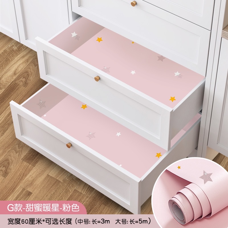 Drawer stickers, self-adhesive shoe cabinet and wardrobe interior dust-proof film, kitchen cabinet and kitchen cabinet waterproof, oil-proof and moisture-proof pad paper detail image 7