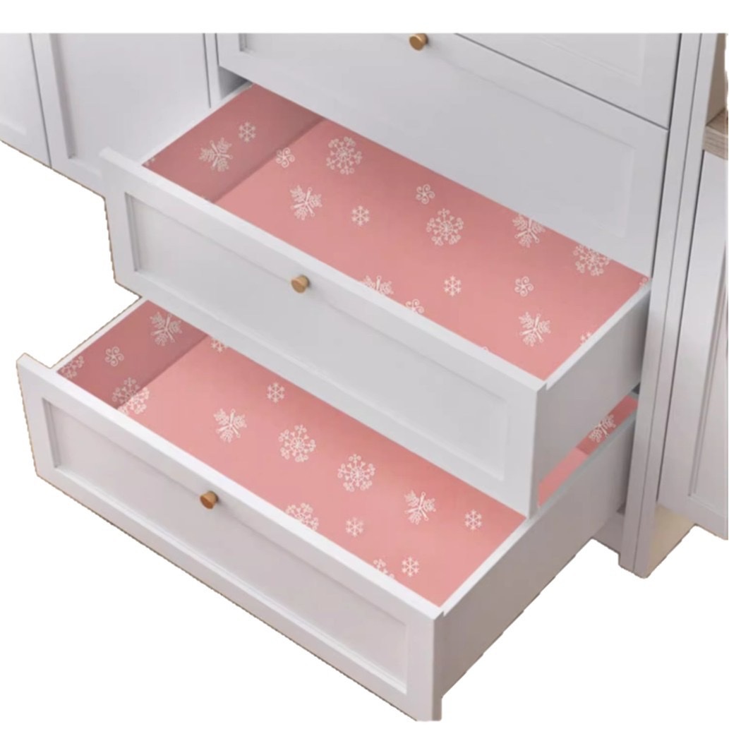 Drawer stickers, self-adhesive shoe cabinet and wardrobe interior dust-proof film, kitchen cabinet and kitchen cabinet waterproof, oil-proof and moisture-proof pad paper detail image 8