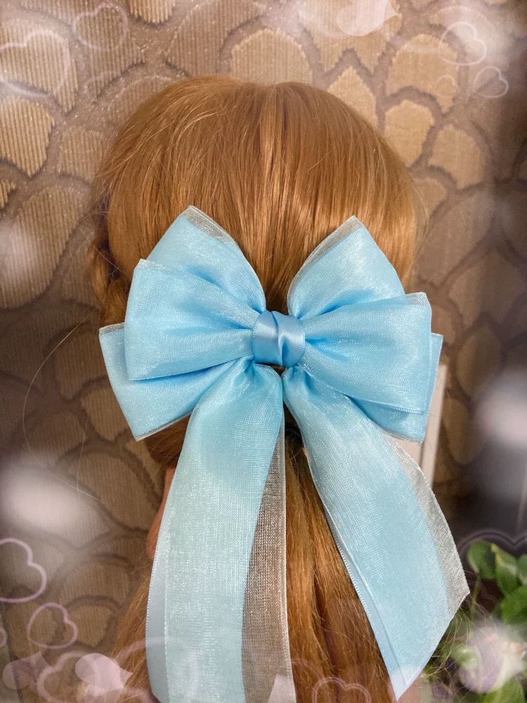 爆款蝴蝶结飘带鸭夹