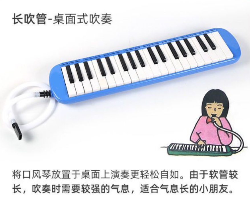 1. 32键口风琴 儿童初学入门专业演奏乐器

2. 32键标准口风琴 课堂教学专用吹奏乐器

3. 32键口风琴 学生细节图