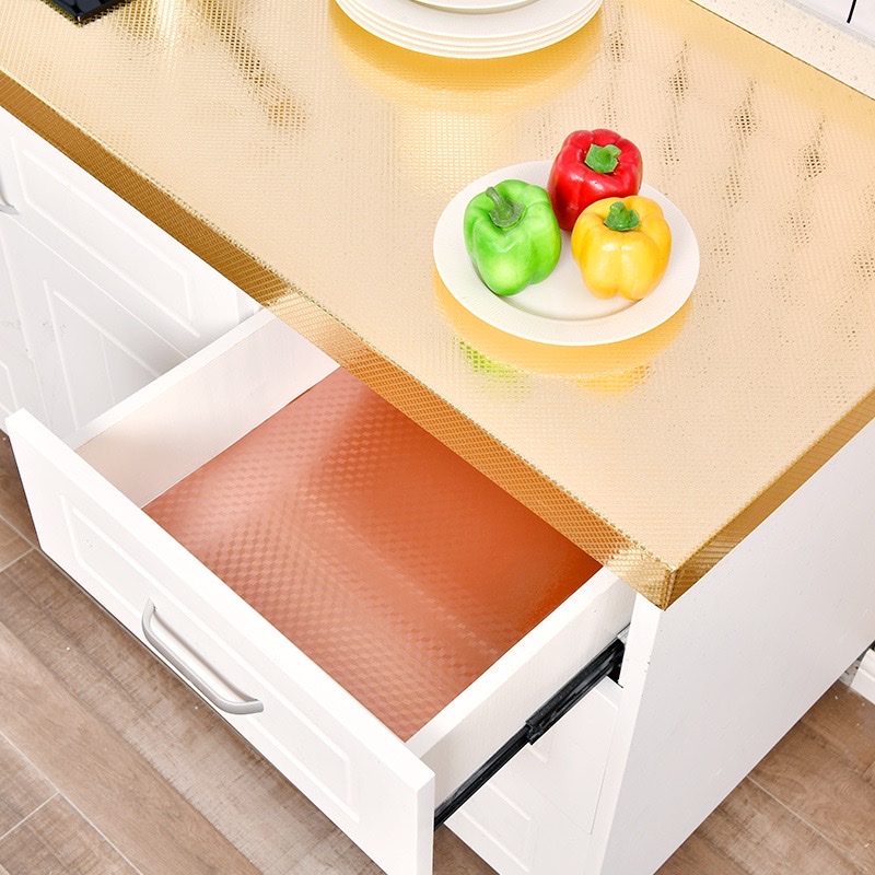 Drawer stickers, self-adhesive shoe cabinet and wardrobe interior dust-proof film, kitchen cabinet and kitchen cabinet waterproof, oil-proof and moisture-proof pad paper detail image 5