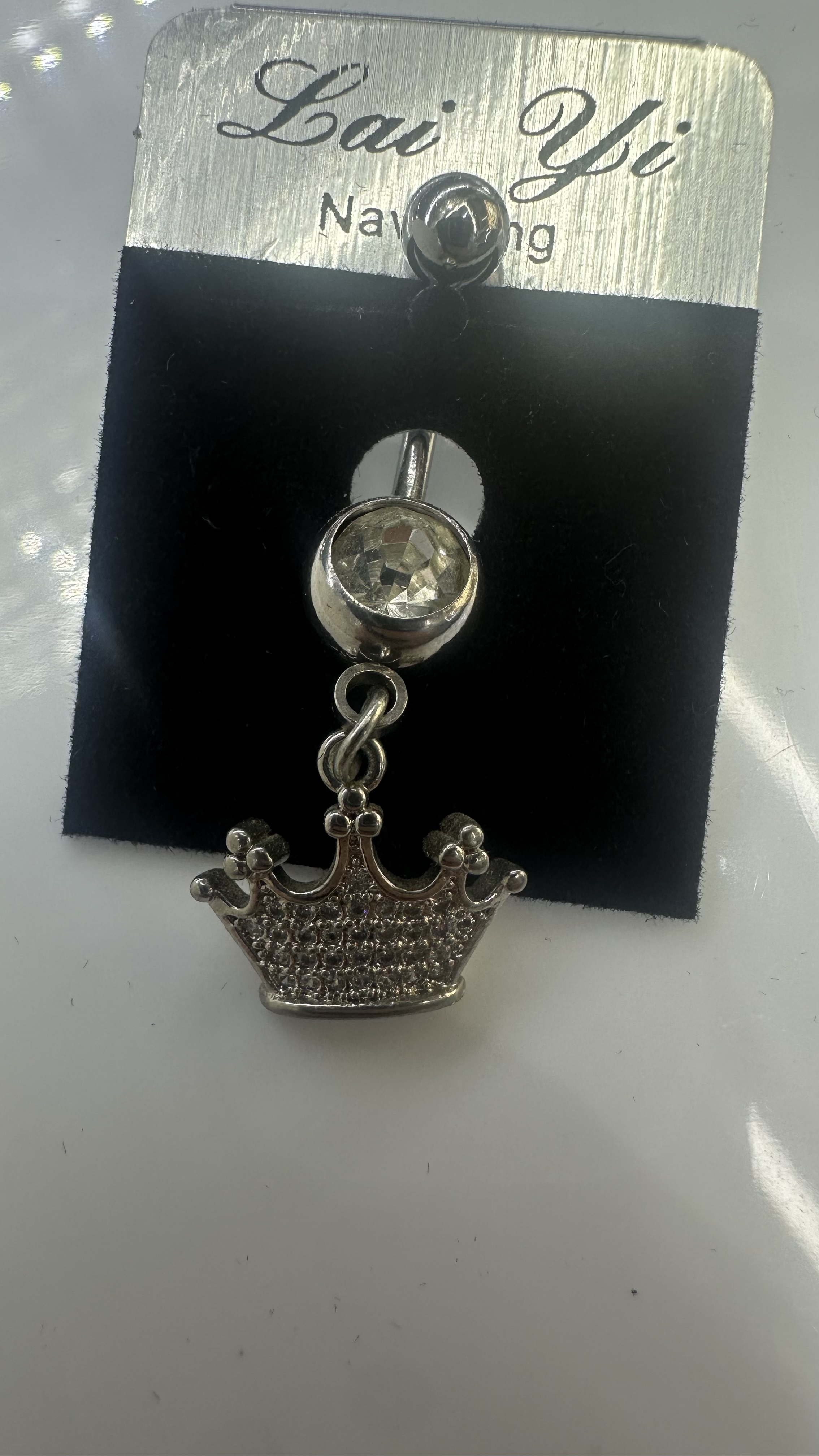 Amazon's best-selling accessories, South American, European and American, trendy and fashionable accessories, crowns, navel buttons, piercings, trendy and fashionable accessories details Picture